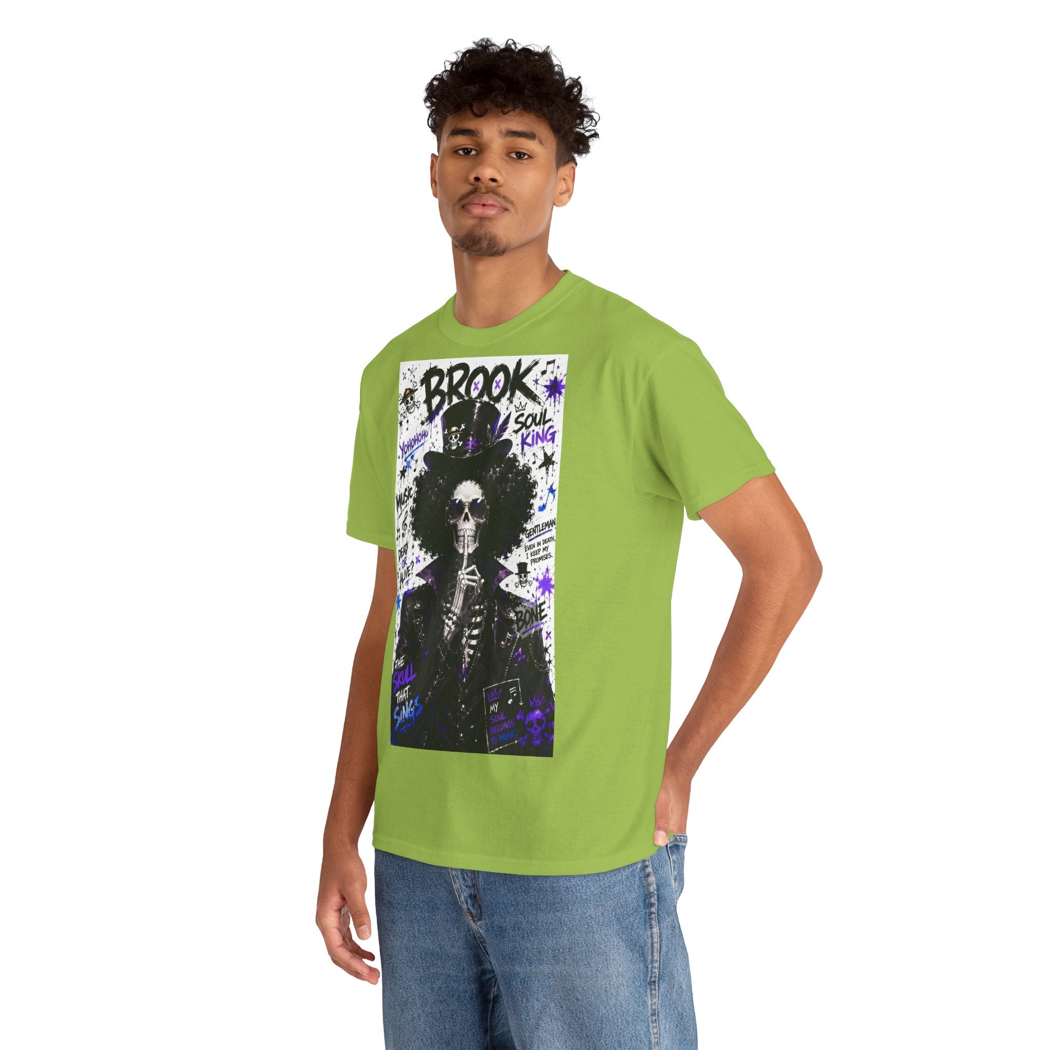 Anime T-Shirt "Soul King Brook Streetwear" PlusVibe (Έως 5XL)
