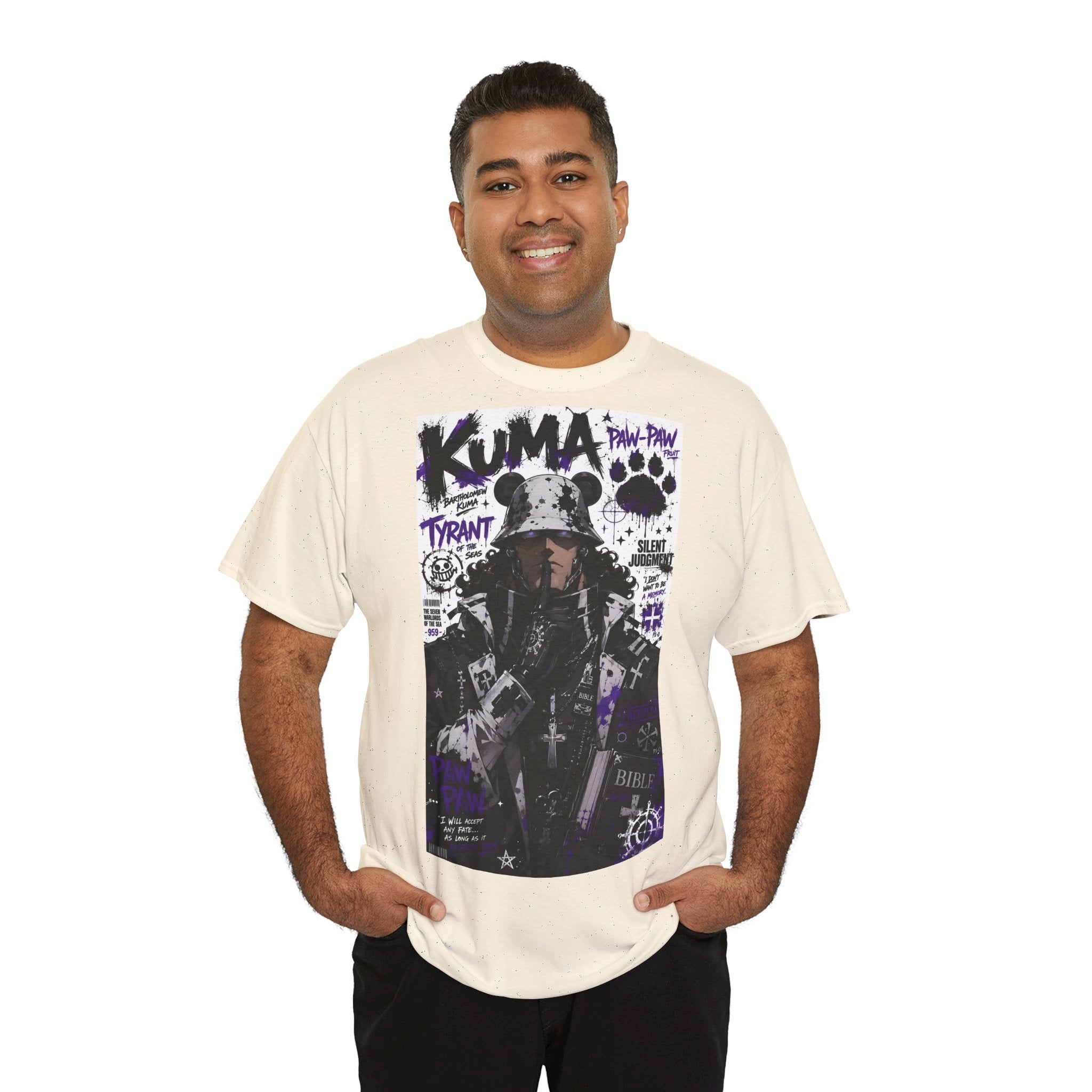 Anime T-Shirt "Bartholomew Kuma Streetwear" PlusVibe (Έως 5XL)