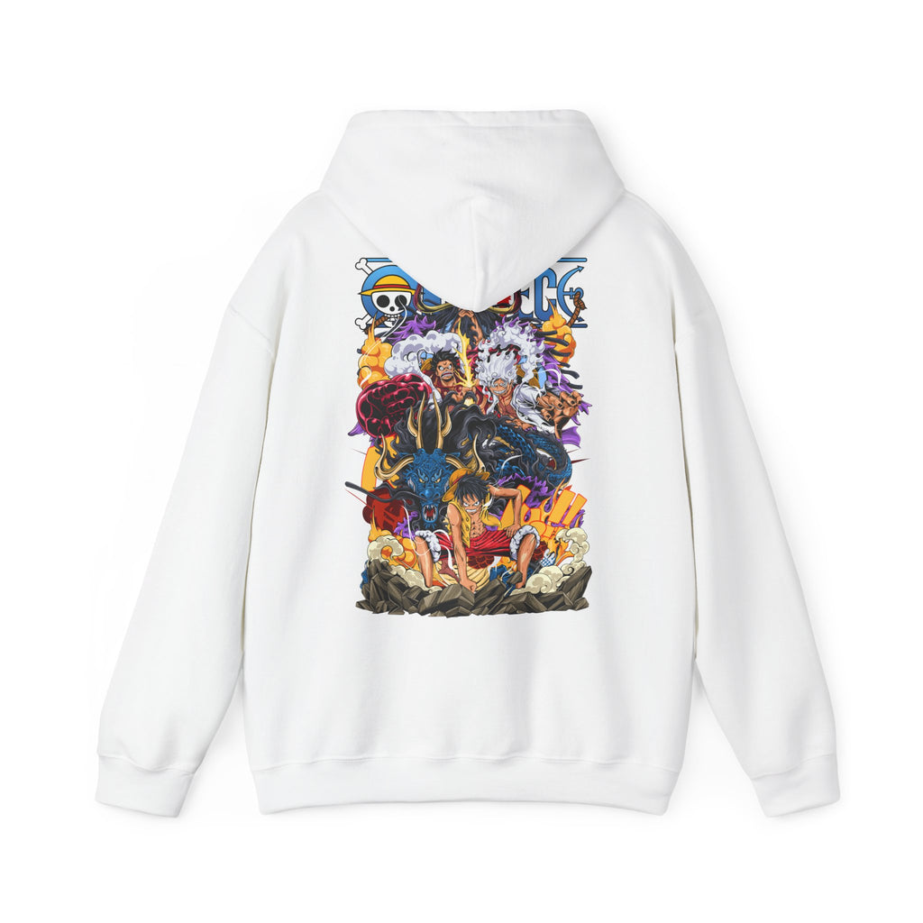 Oversized Φούτερ Luffy Gears Evolution – Unisex Comfort Fit