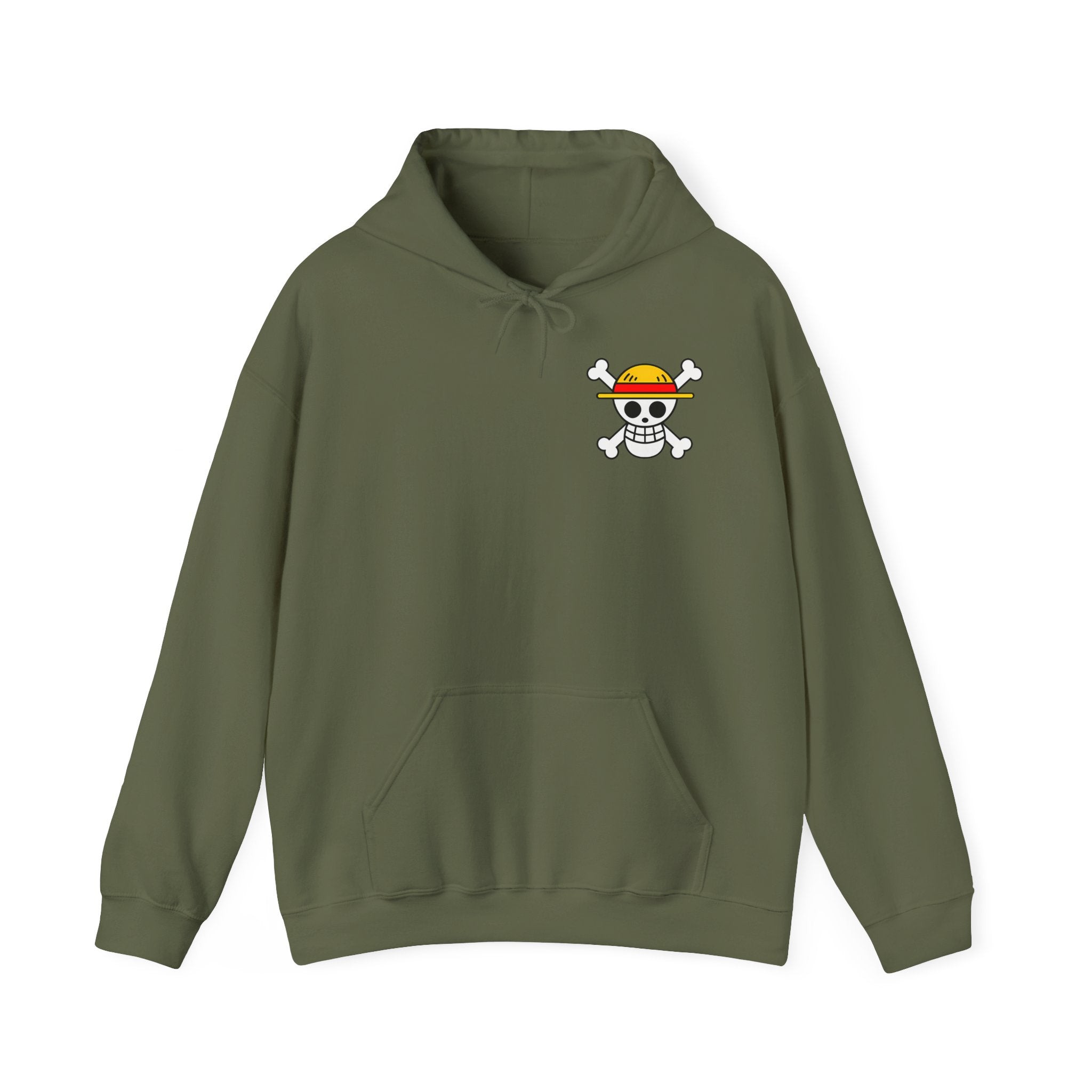 Oversized Φούτερ Luffy Gears Evolution – Unisex Comfort Fit