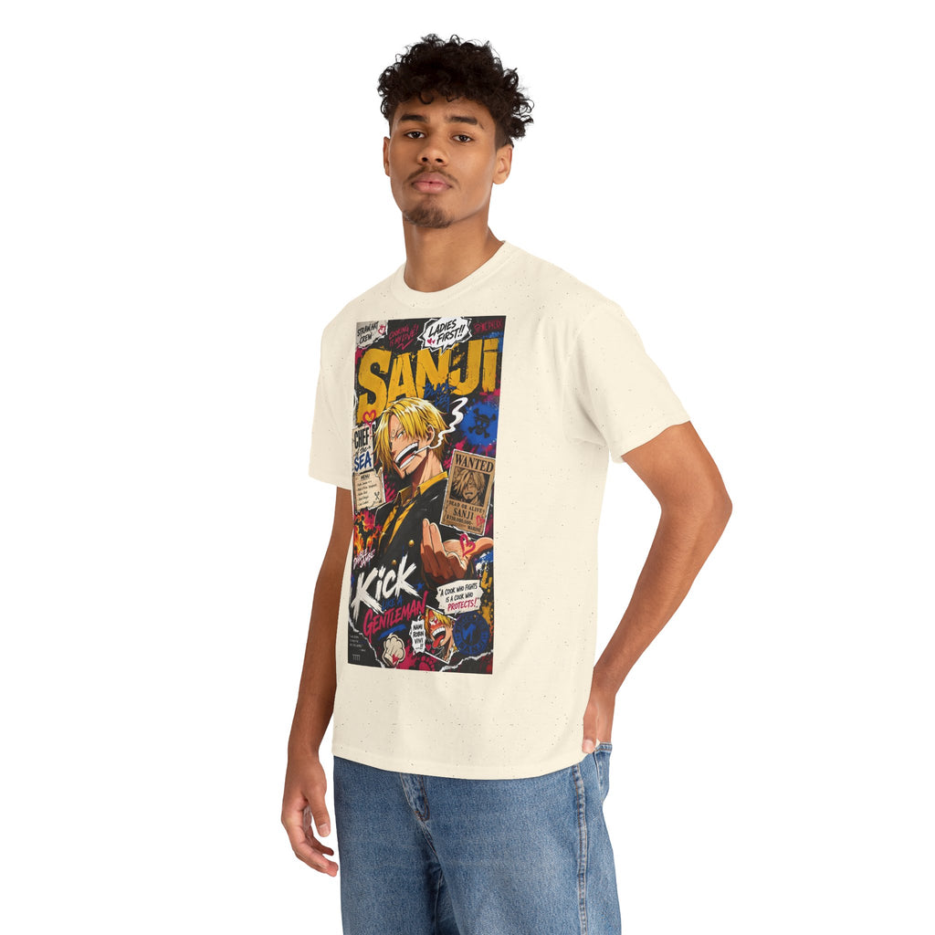 Anime T-Shirt "Vinsmoke Sanji Streetwear" PlusVibe (Έως 5XL)
