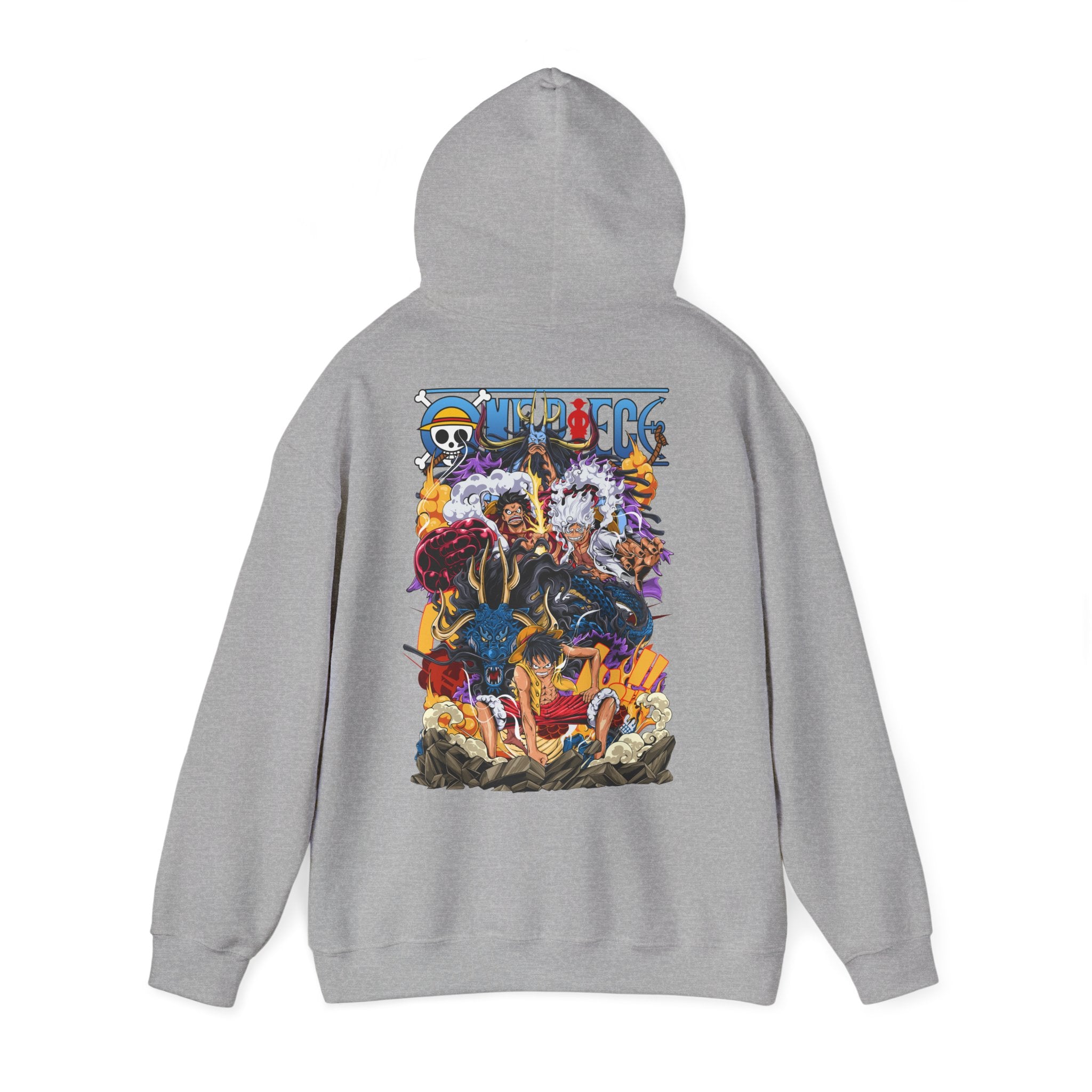 Oversized Φούτερ Luffy Gears Evolution – Unisex Comfort Fit