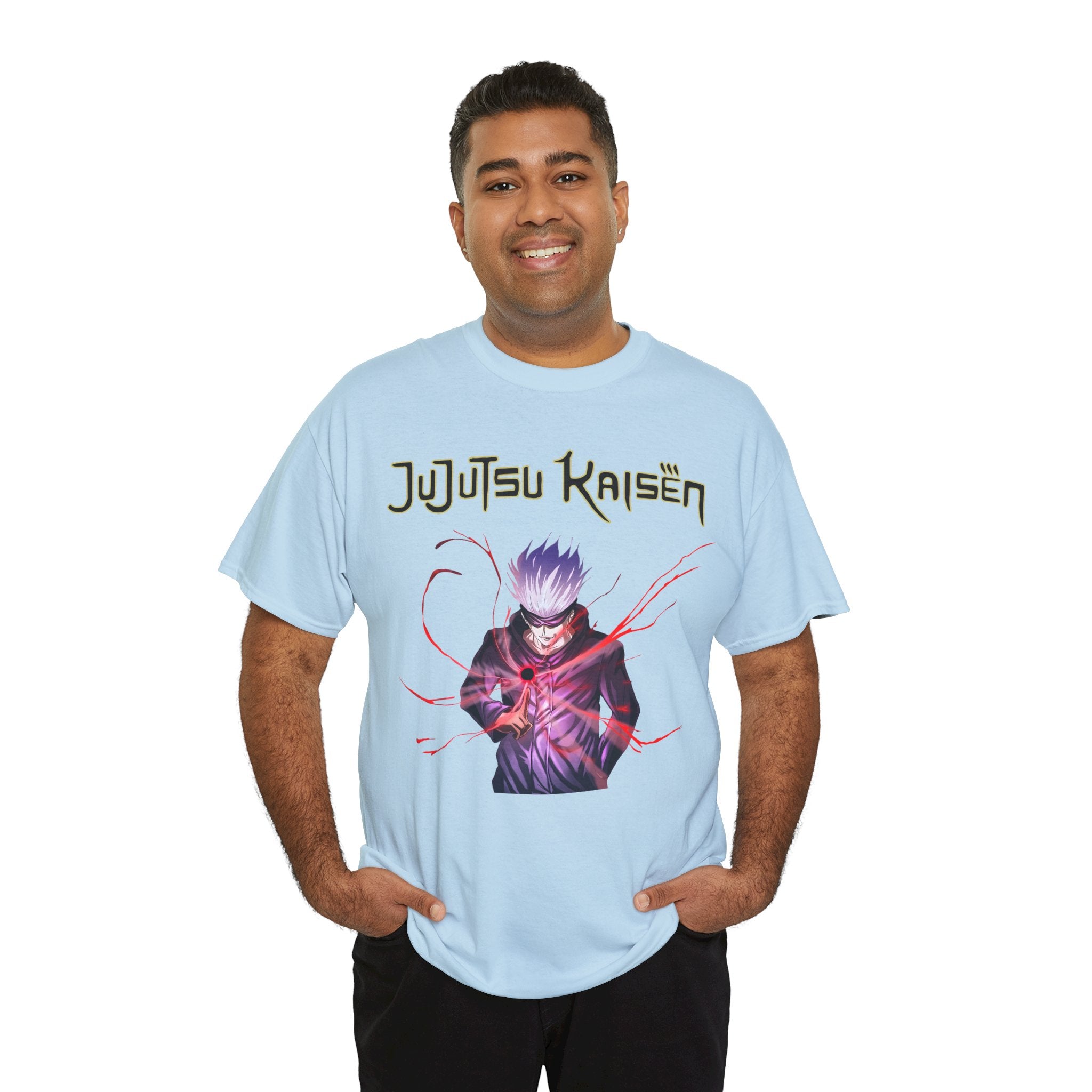 Anime T-Shirt "Satoru Gojo Minimal Stamp" PlusVibe (Έως 5XL)