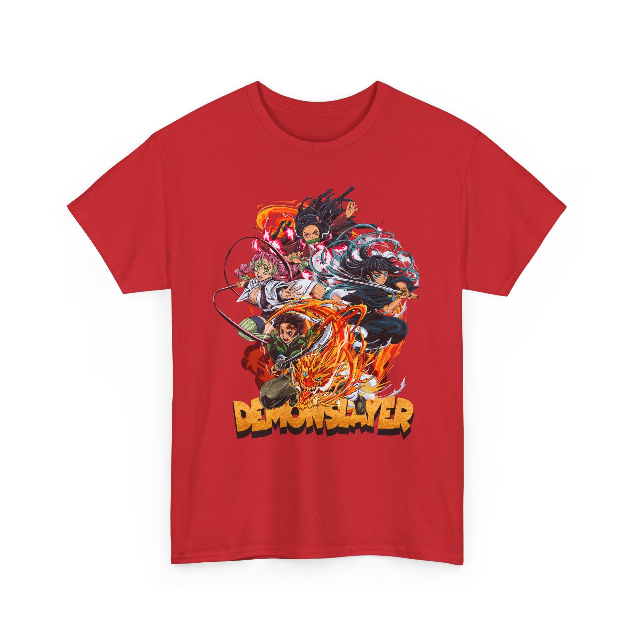 Anime T-Shirt "Demon Slayer Collage" PlusVibe (Έως 5XL)