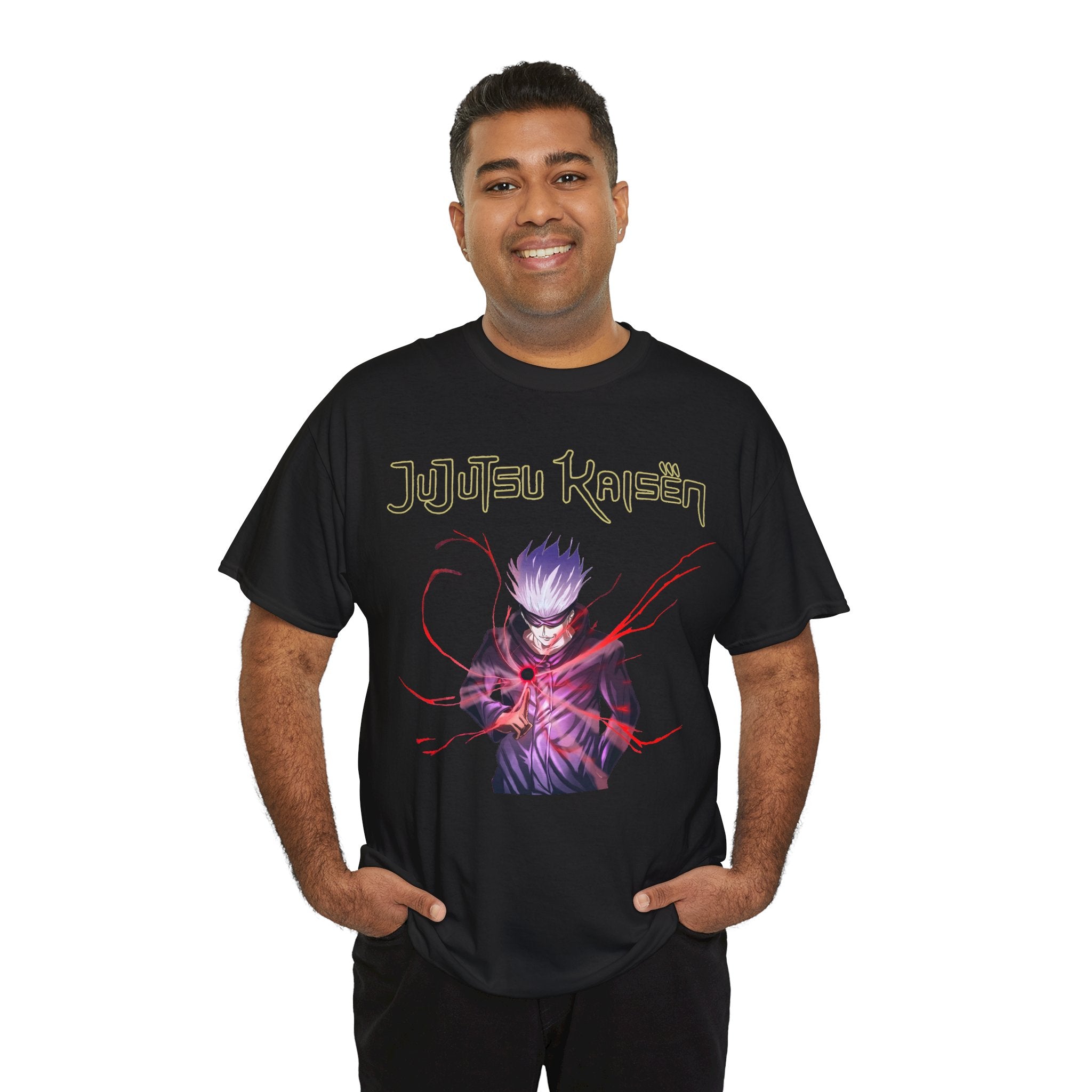Anime T-Shirt "Satoru Gojo Minimal Stamp" PlusVibe (Έως 5XL)