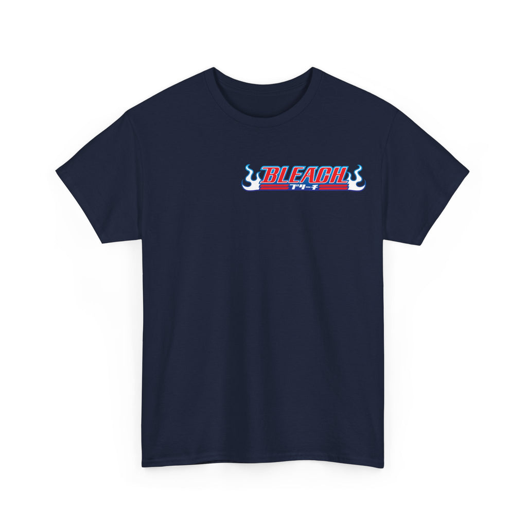 Graphic Anime Μπλούζα Bleach Retro Logo – Vintage Back Print