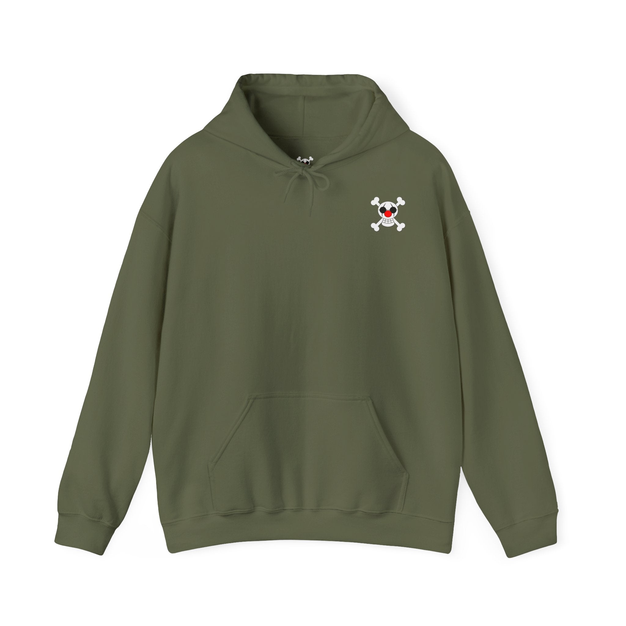 Oversized Anime Φούτερ "Buggy Flashy Yonko" PlusVibe (Έως 5XL)