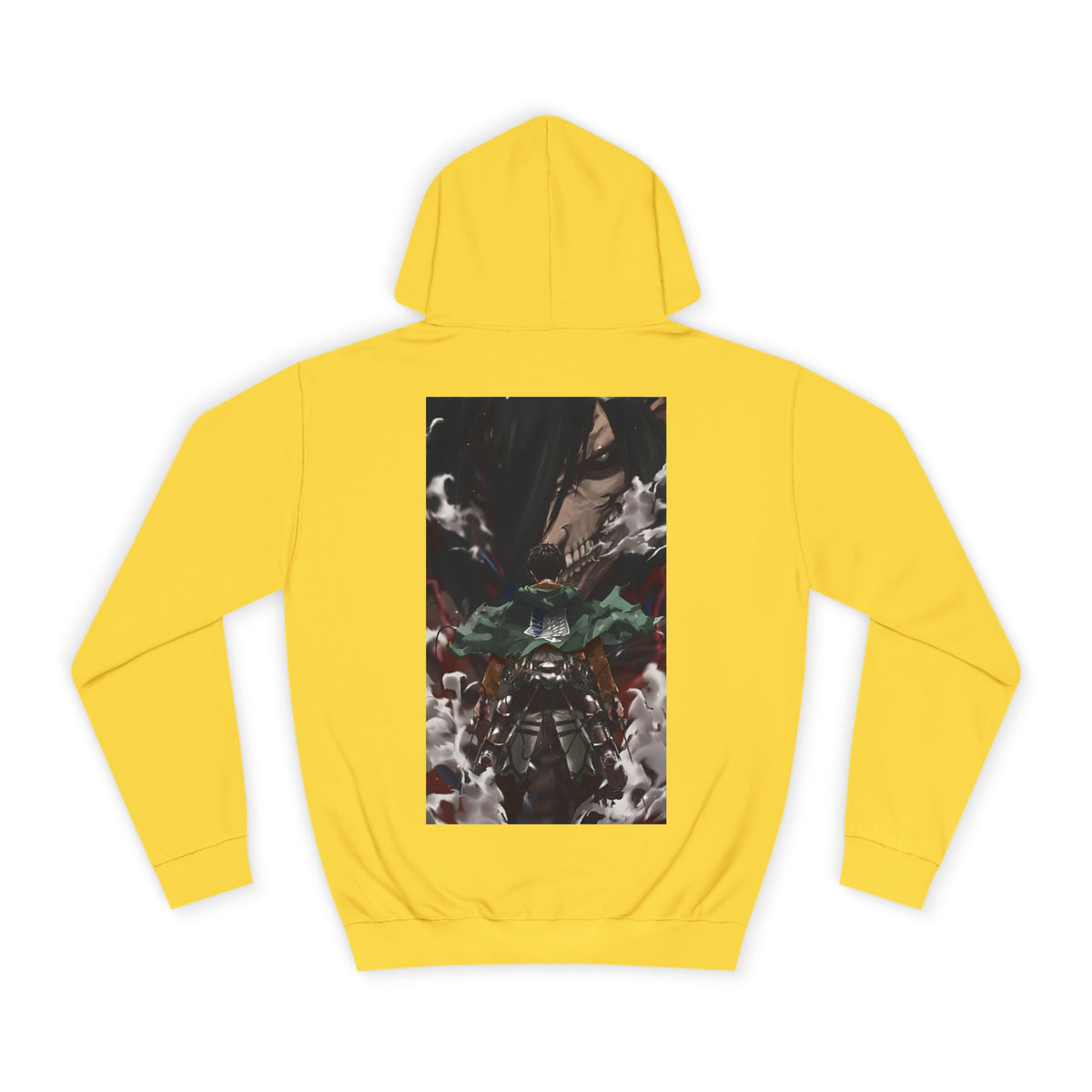 Anime Hoodie "Eren Jaeger Titan Dualism" PlusVibe (Έως 5XL)