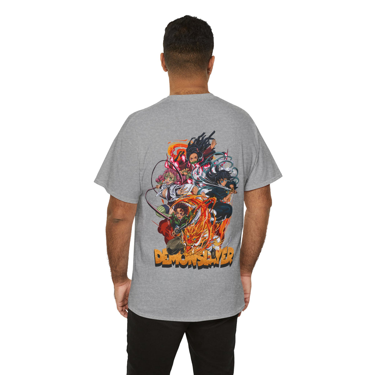 Anime T-Shirt "Demon Slayer Collage" PlusVibe (Έως 5XL)