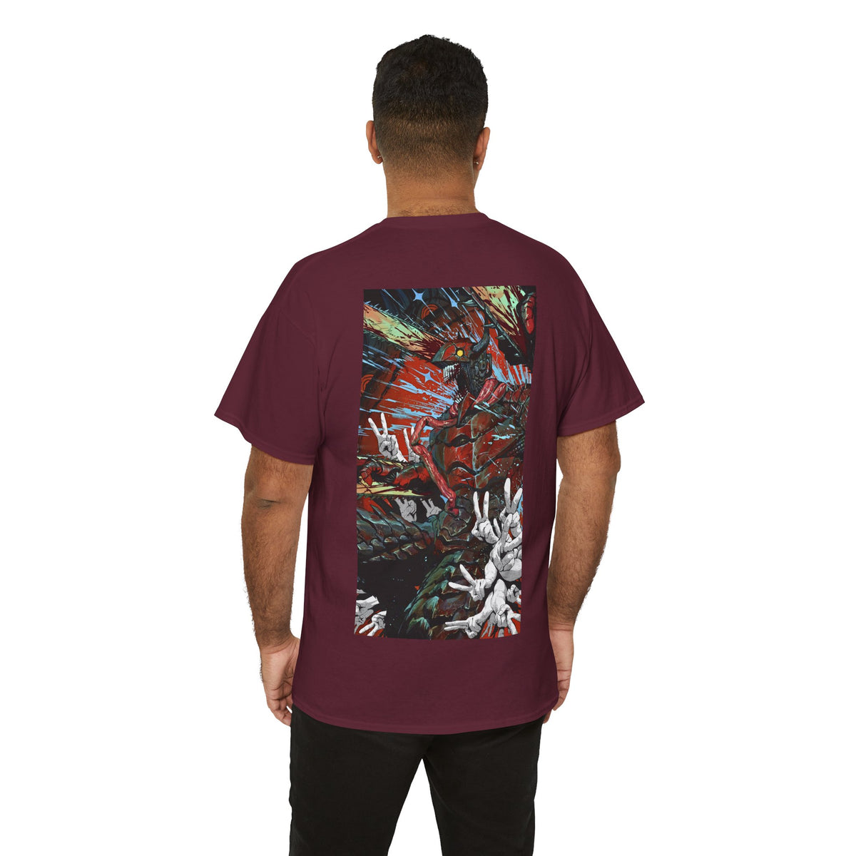 Anime T-Shirt "Denji Demon Final Form" PlusVibe (Έως 5XL)