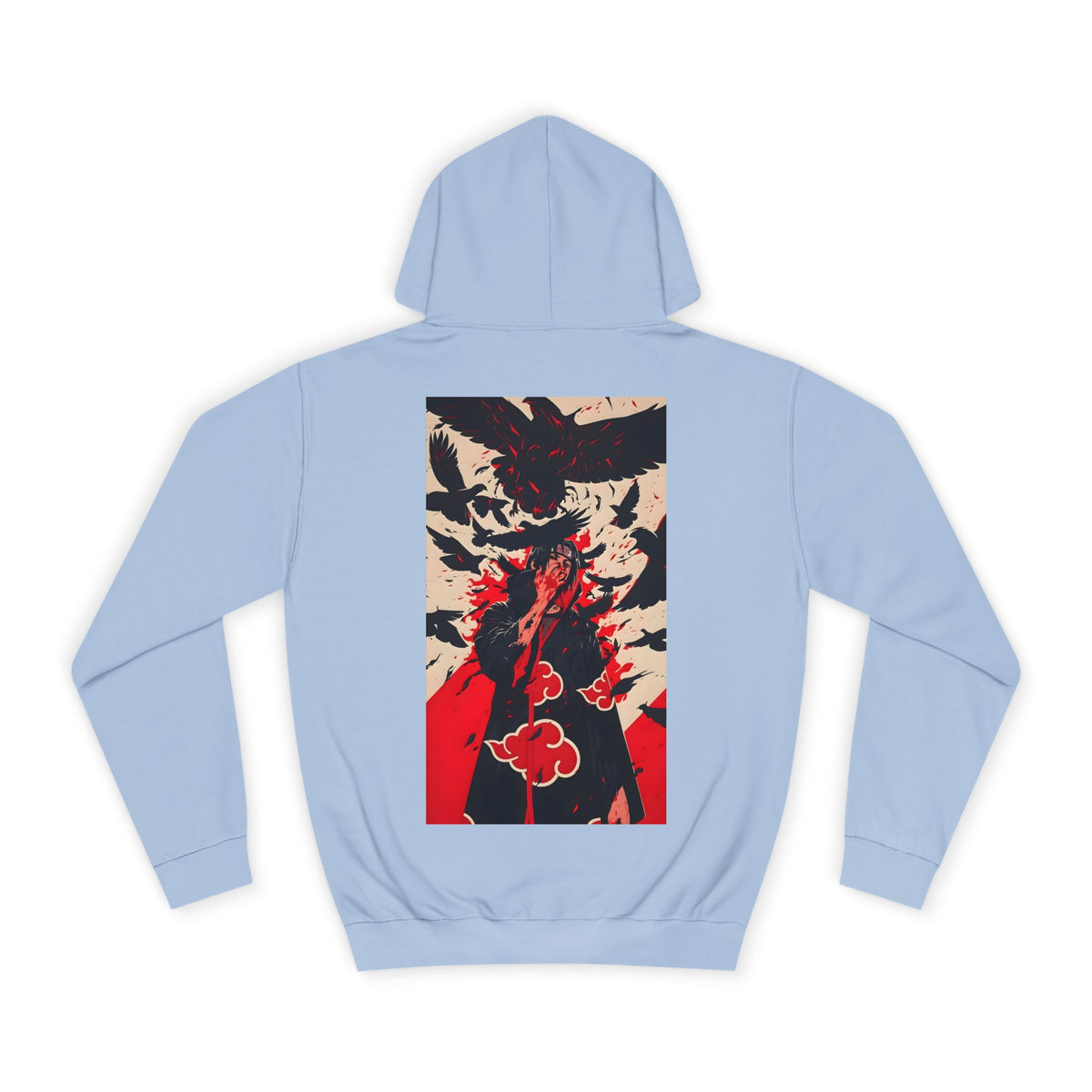 Copy of Anime T-Shirt "Itachi Uchiha Crow Illusion" PlusVibe (Έως 5XL)