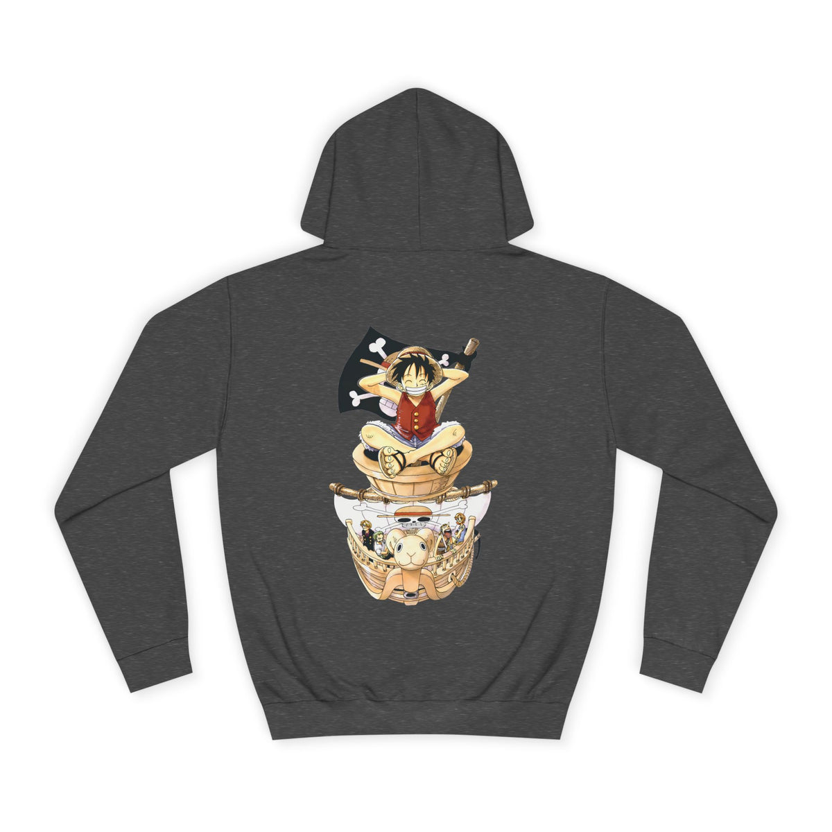 Anime Hoodie One Piece "Luffy" PlusVibe (Έως 5XL)