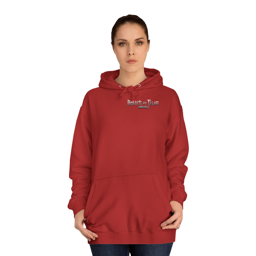 Anime Hoodie "Eren Jaeger Titan Dualism" PlusVibe (Έως 5XL)