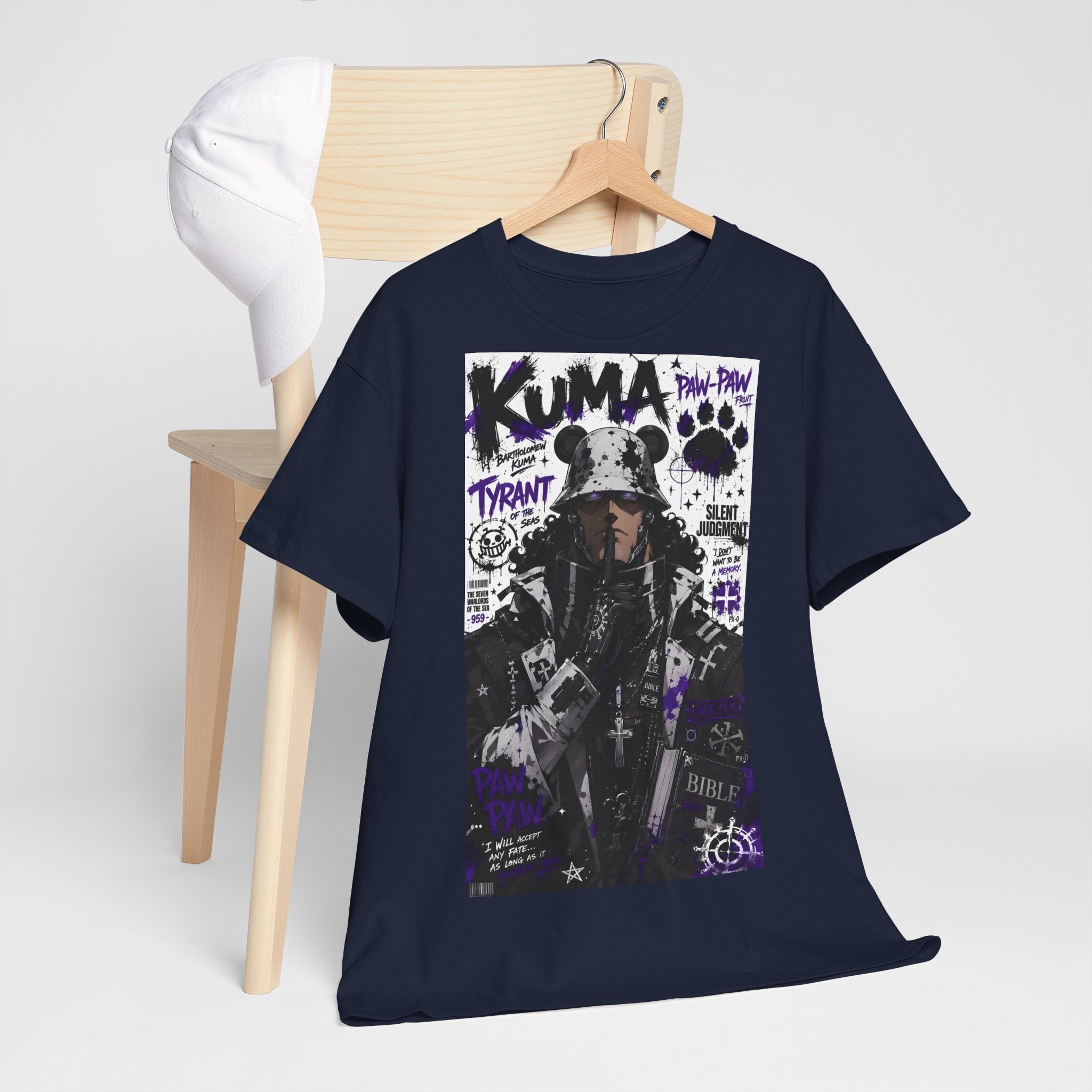 Anime T-Shirt "Bartholomew Kuma Streetwear" PlusVibe (Έως 5XL)
