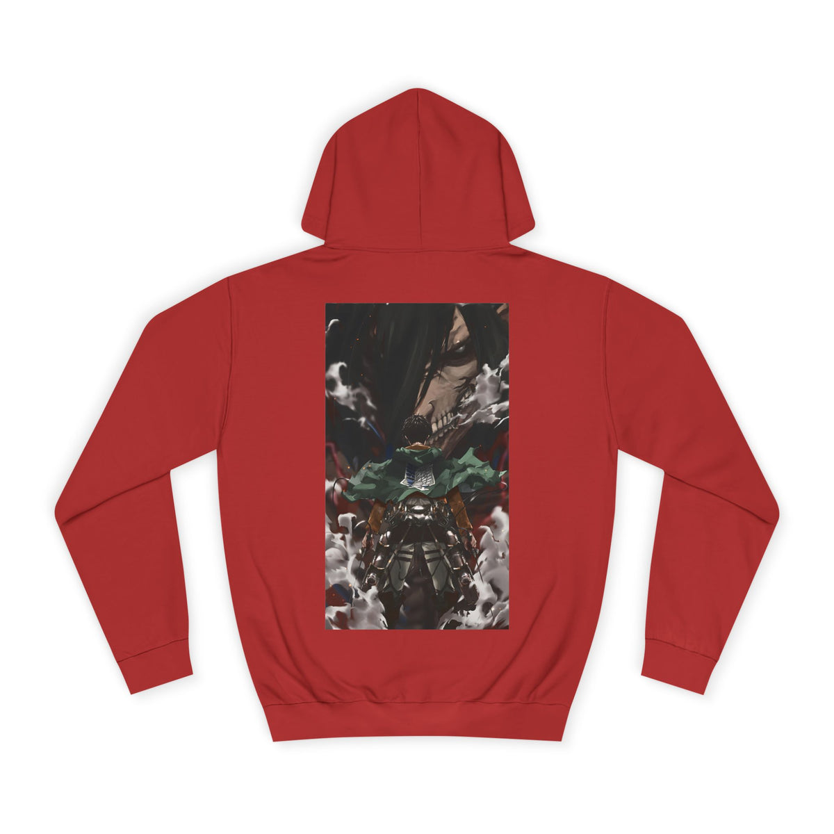 Anime Hoodie "Eren Jaeger Titan Dualism" PlusVibe (Έως 5XL)