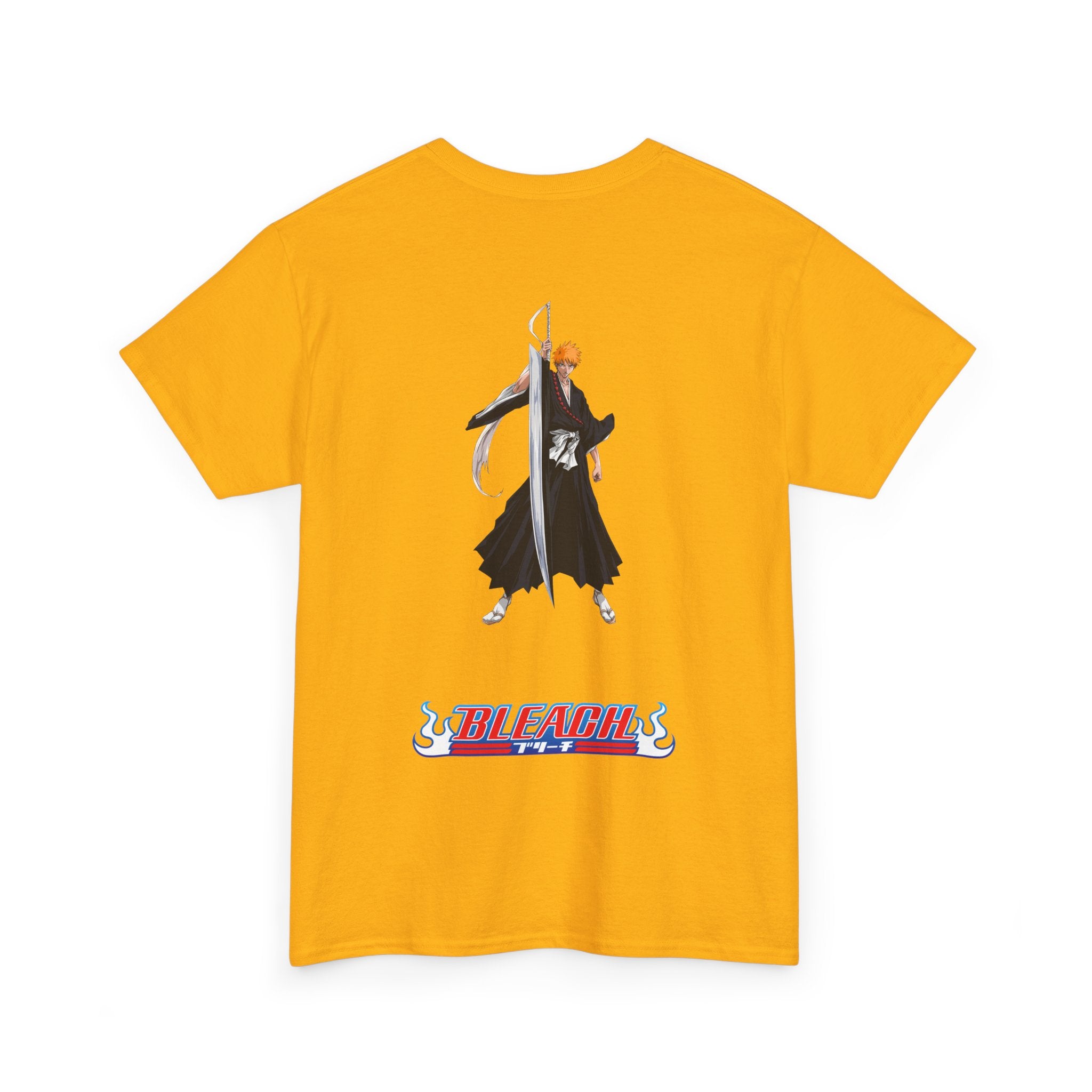 Anime T-Shirt Bleach "Ichigo Kurosaki" Back Graphic PlusVibe (Έως 5XL)