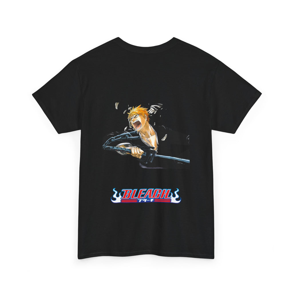 Graphic Anime Μπλούζα Bleach Retro Logo – Vintage Back Print