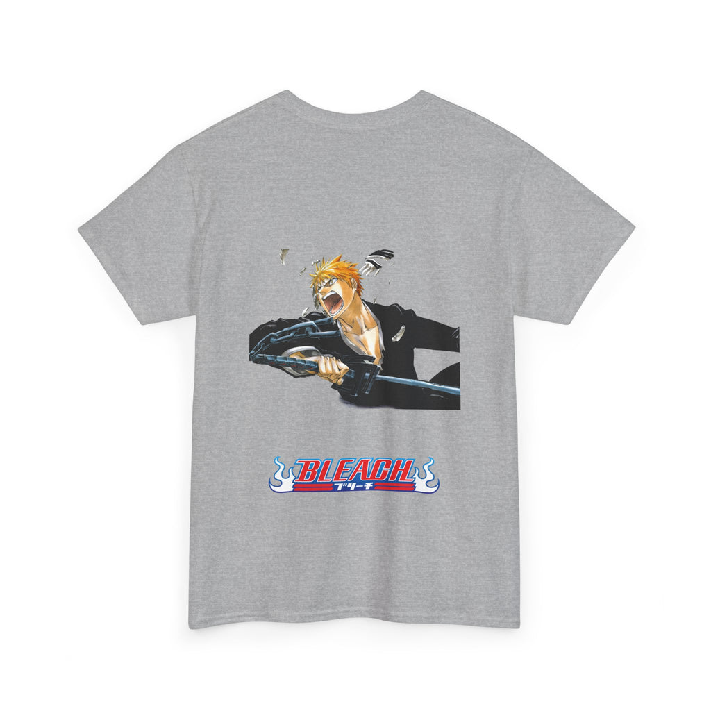 Graphic Anime Μπλούζα Bleach Retro Logo – Vintage Back Print