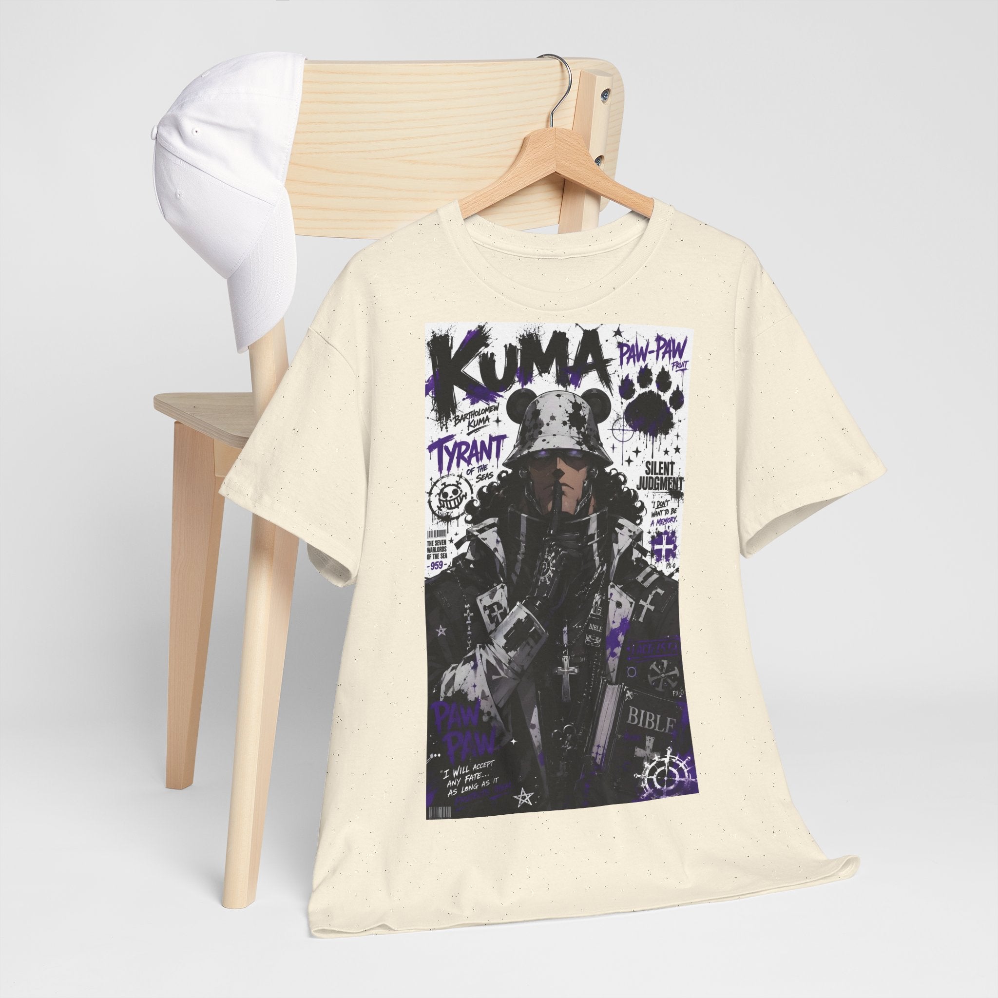 Anime T-Shirt "Bartholomew Kuma Streetwear" PlusVibe (Έως 5XL)