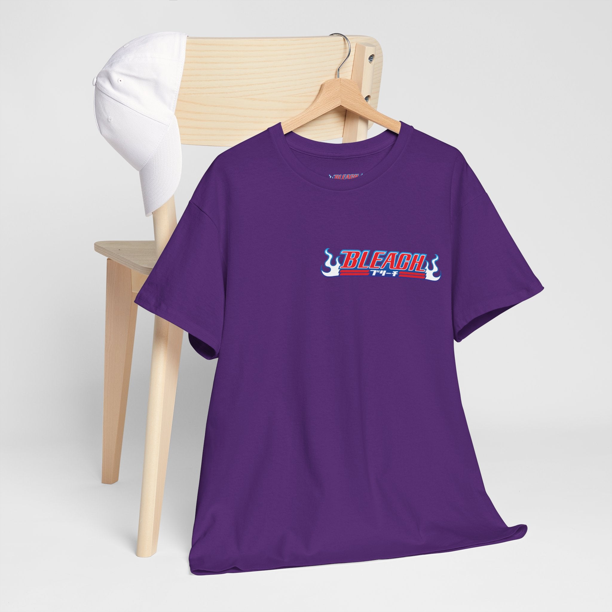 Anime T-Shirt Bleach "Ichigo Kurosaki" Back Graphic PlusVibe (Έως 5XL)