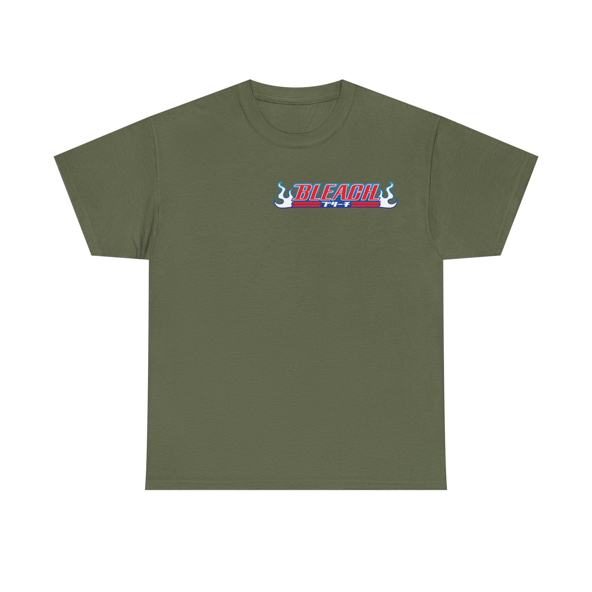 Graphic Anime Μπλούζα Bleach Retro Logo – Vintage Back Print