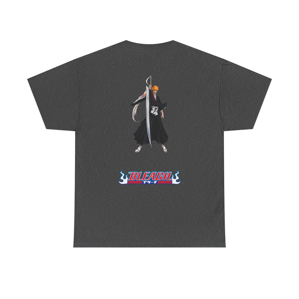 Anime T-Shirt Bleach "Ichigo Kurosaki" Back Graphic PlusVibe (Έως 5XL)