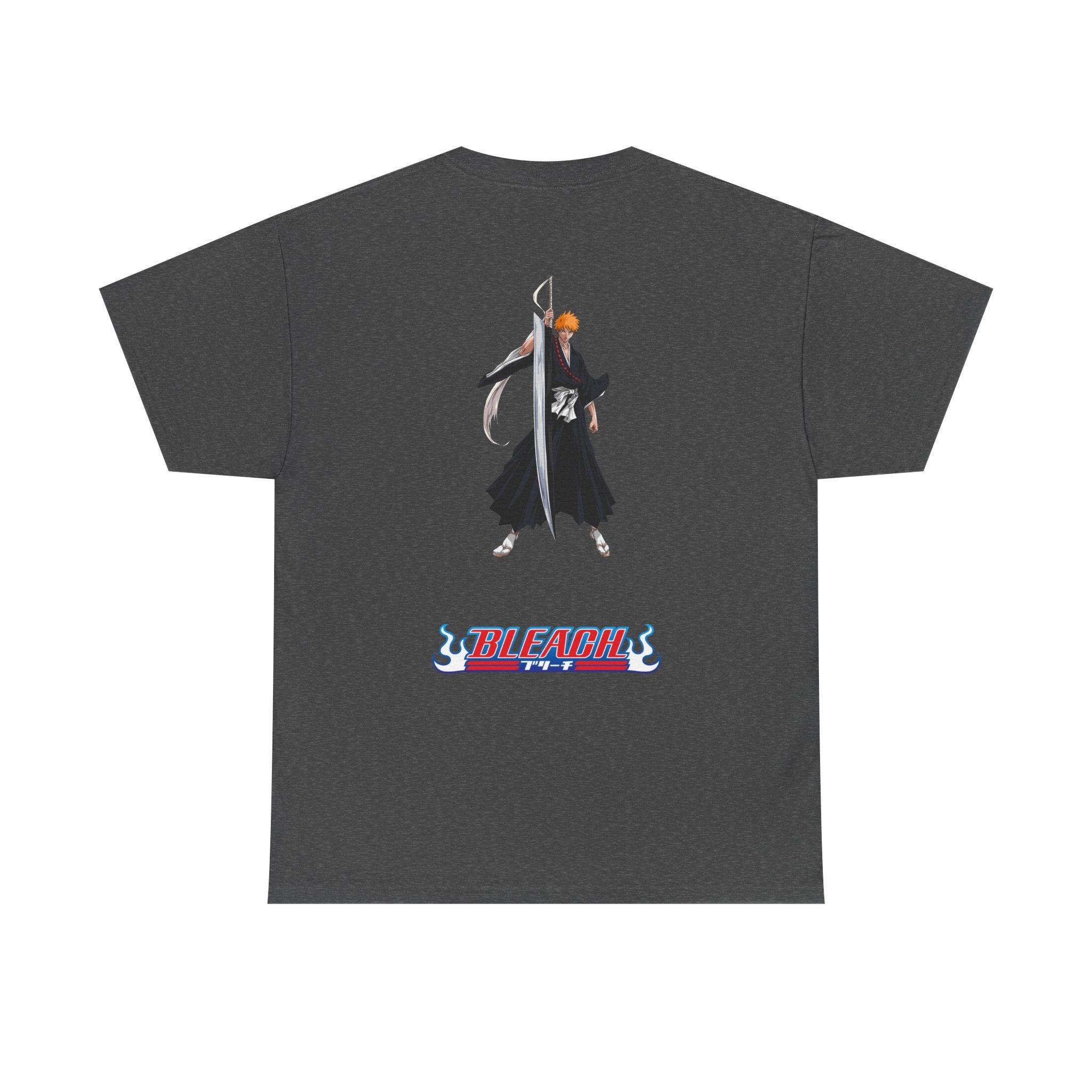 Anime T-Shirt Bleach "Ichigo Kurosaki" Back Graphic PlusVibe (Έως 5XL)