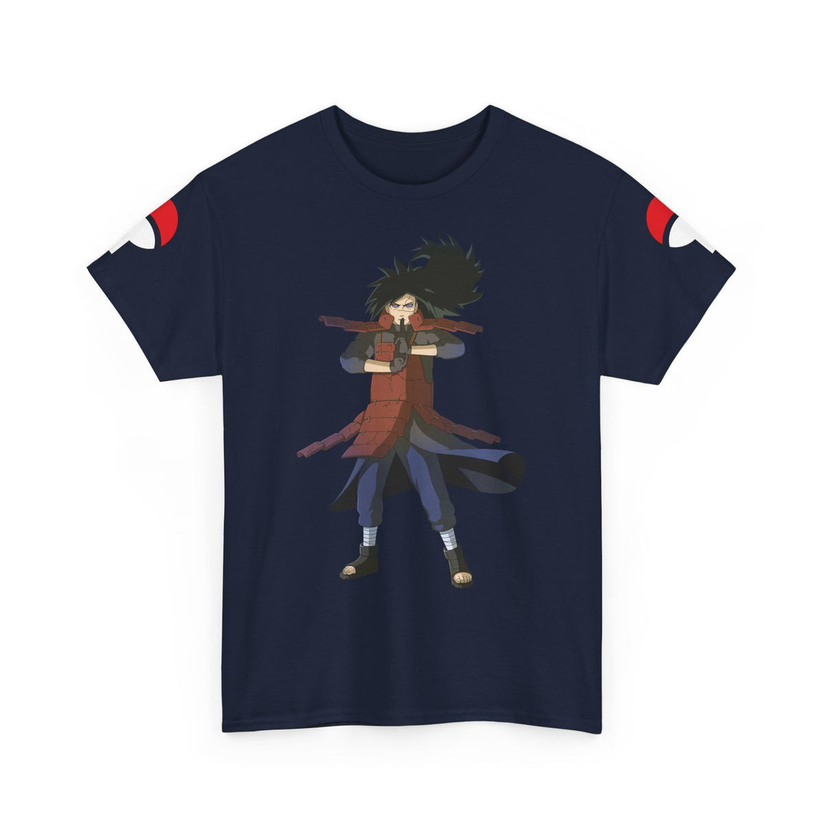 Graphic Anime Μπλούζα Madara – Premium Red Uchiha Symbol Tee