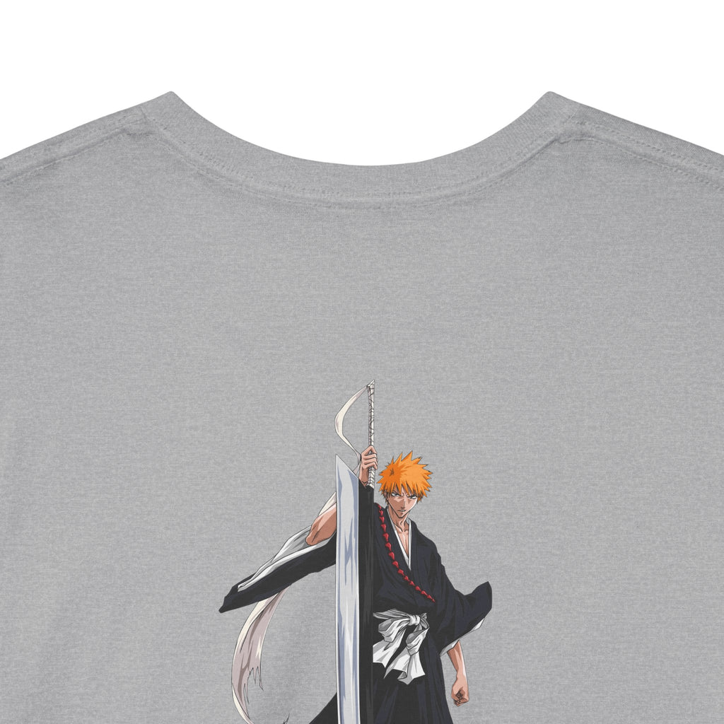 Anime T-Shirt Bleach "Ichigo Kurosaki" Back Graphic PlusVibe (Έως 5XL)