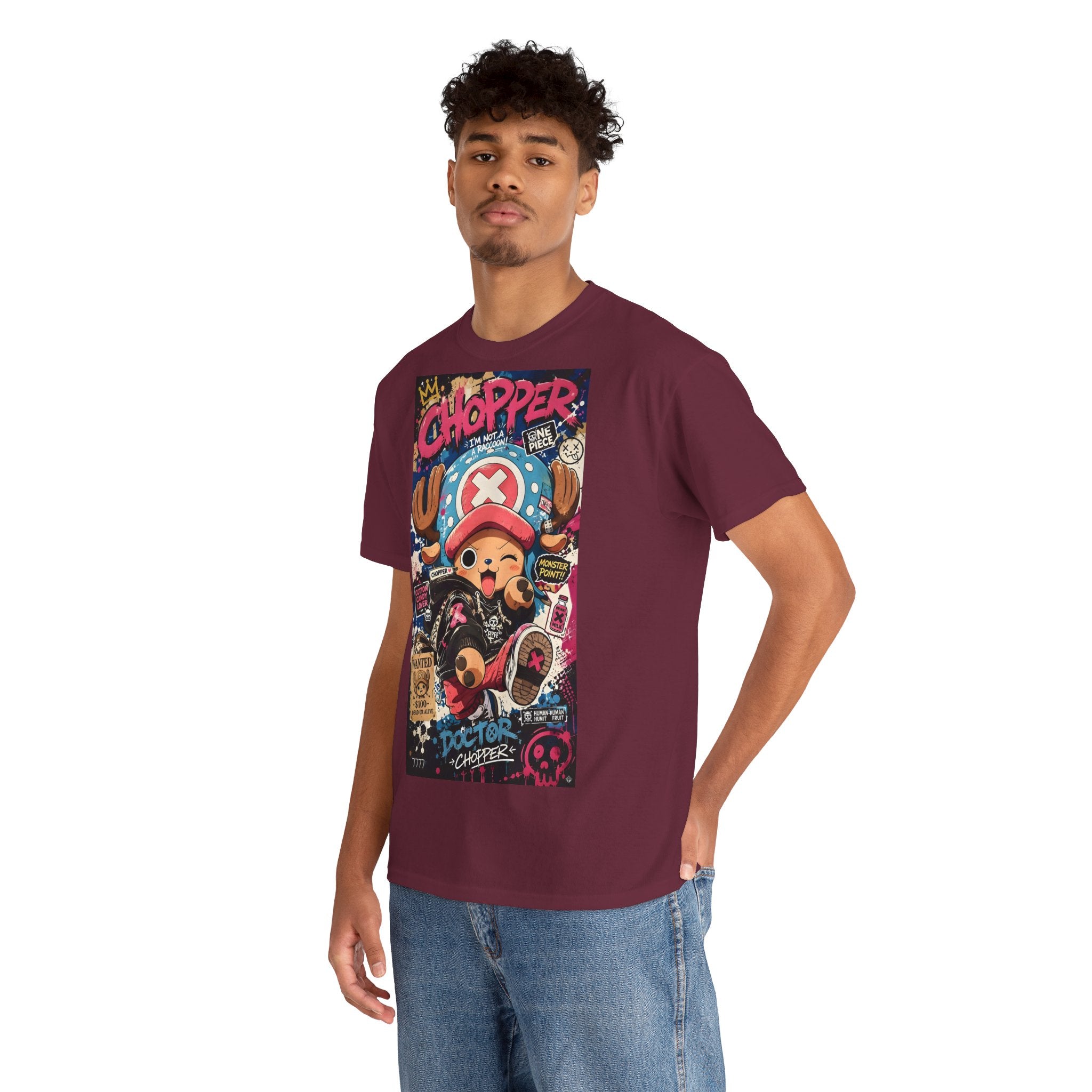 Anime T-Shirt "Tony Tony Chopper Streetwear" PlusVibe (Έως 5XL)