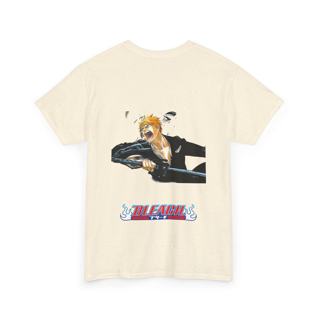 Graphic Anime Μπλούζα Bleach Retro Logo – Vintage Back Print