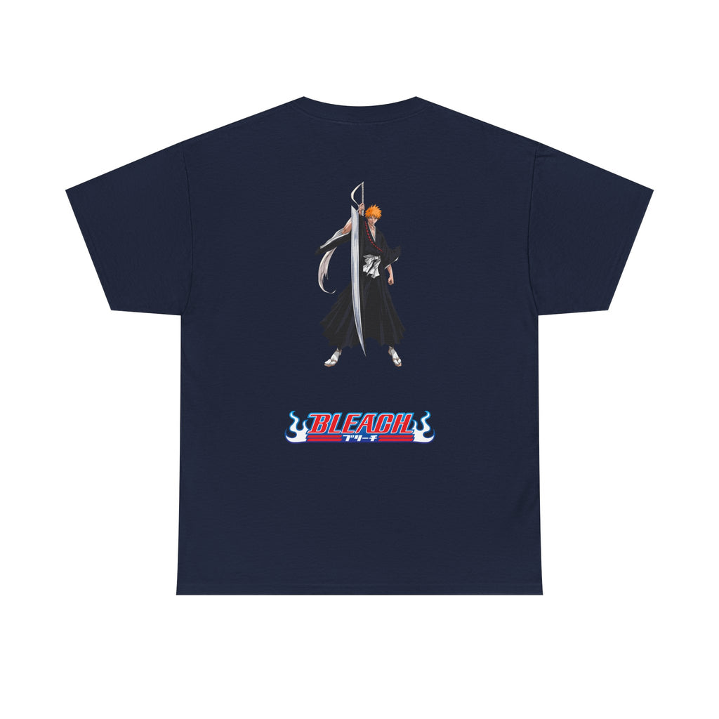 Anime T-Shirt Bleach "Ichigo Kurosaki" Back Graphic PlusVibe (Έως 5XL)