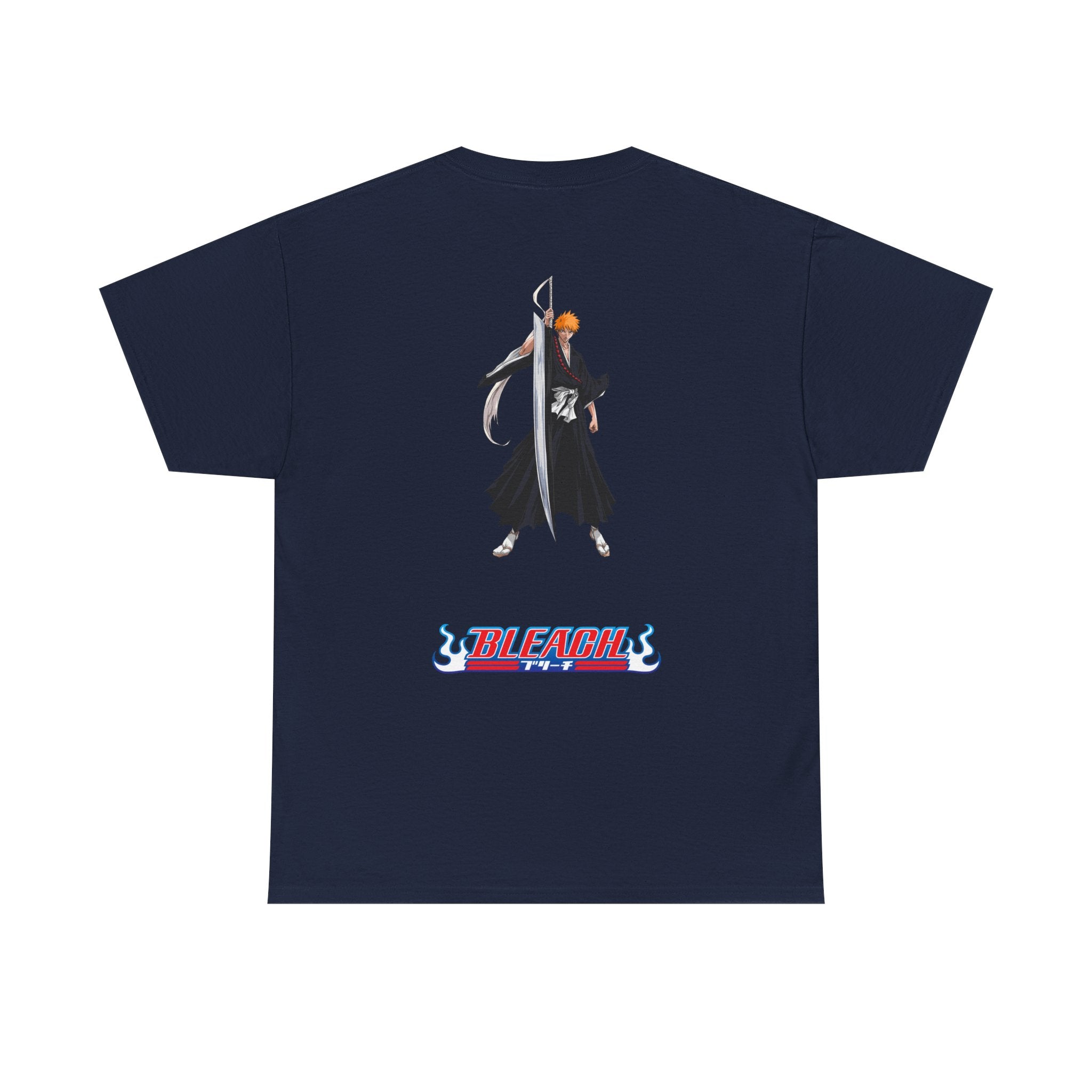 Anime T-Shirt Bleach "Ichigo Kurosaki" Back Graphic PlusVibe (Έως 5XL)