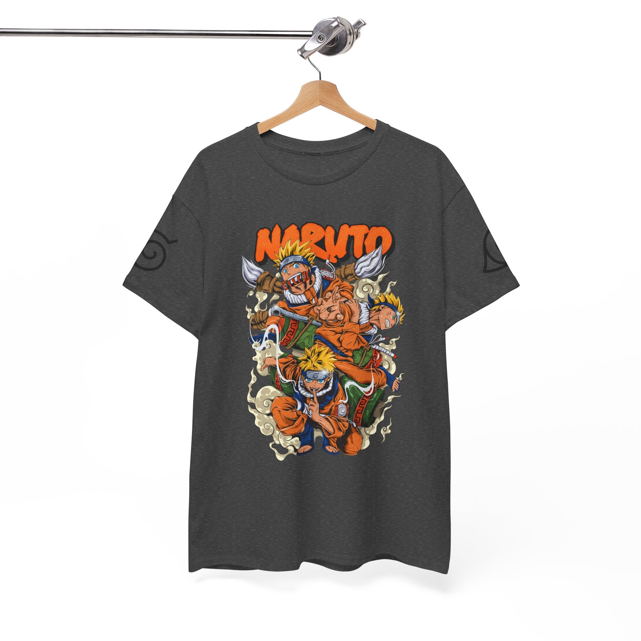 Graphic Anime Μπλούζα Naruto – Premium Character Collage Tee