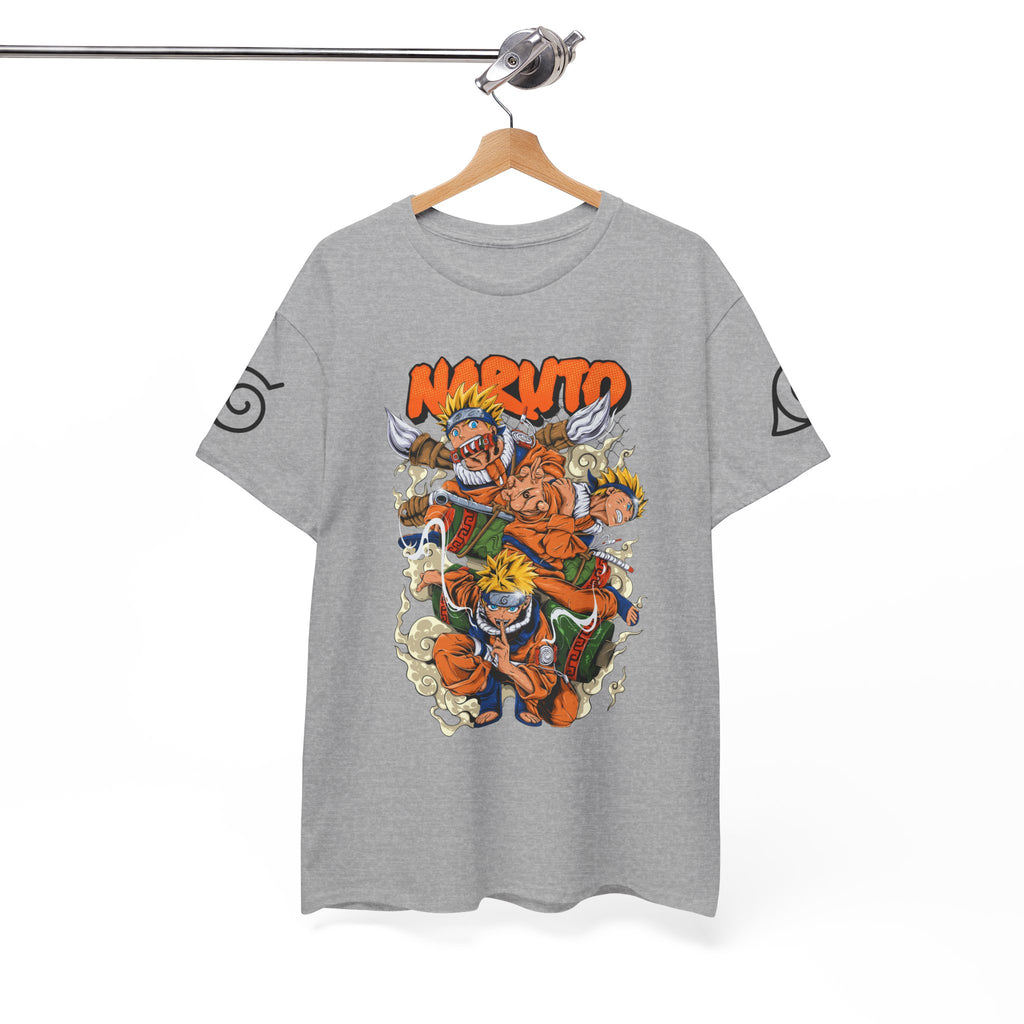 Graphic Anime Μπλούζα Naruto – Premium Character Collage Tee