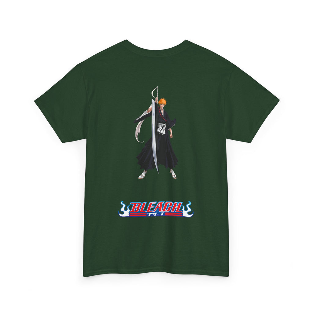 Anime T-Shirt Bleach "Ichigo Kurosaki" Back Graphic PlusVibe (Έως 5XL)