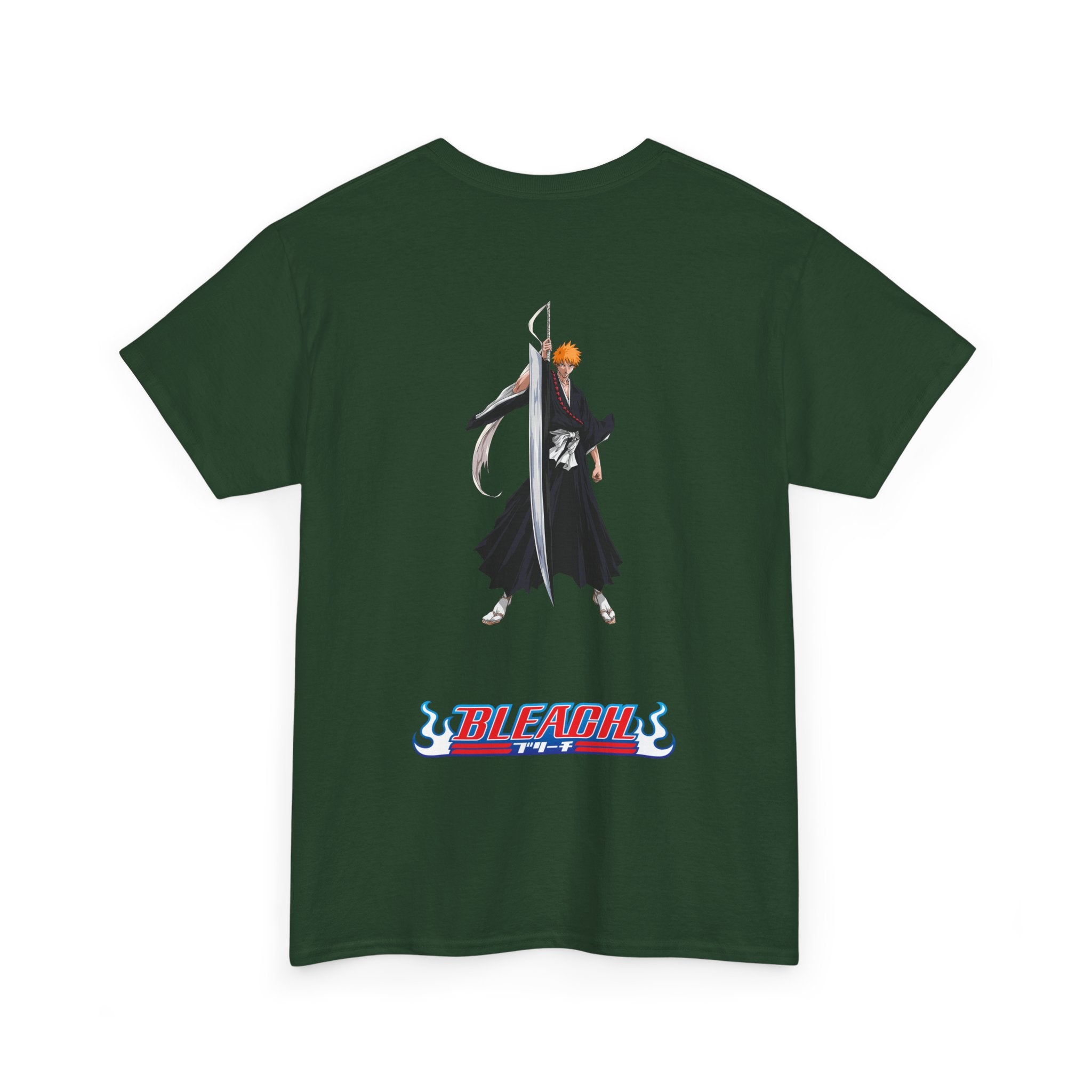 Anime T-Shirt Bleach "Ichigo Kurosaki" Back Graphic PlusVibe (Έως 5XL)