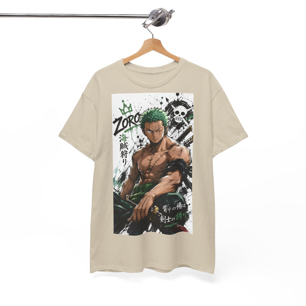 Anime T-Shirt "Roronoa Zoro Streetwear" PlusVibe (Έως 5XL)