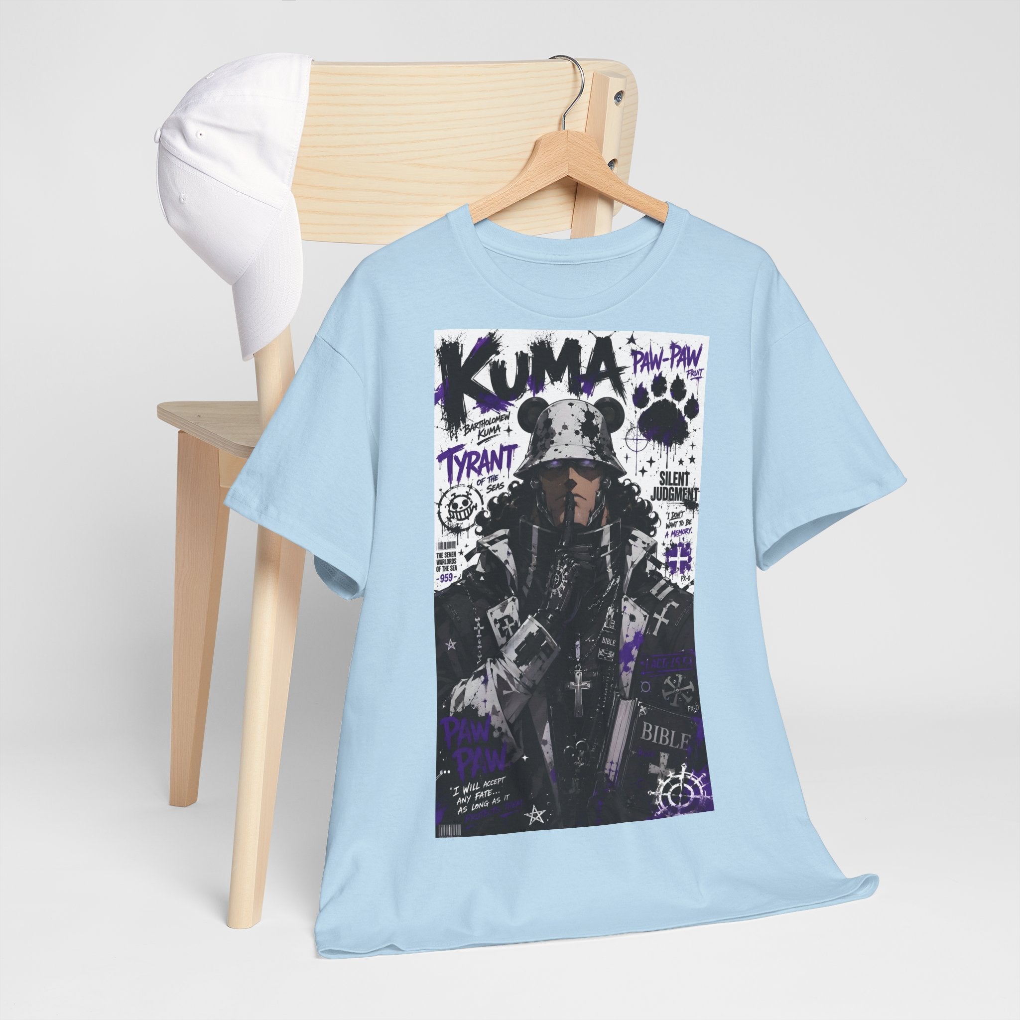 Anime T-Shirt "Bartholomew Kuma Streetwear" PlusVibe (Έως 5XL)