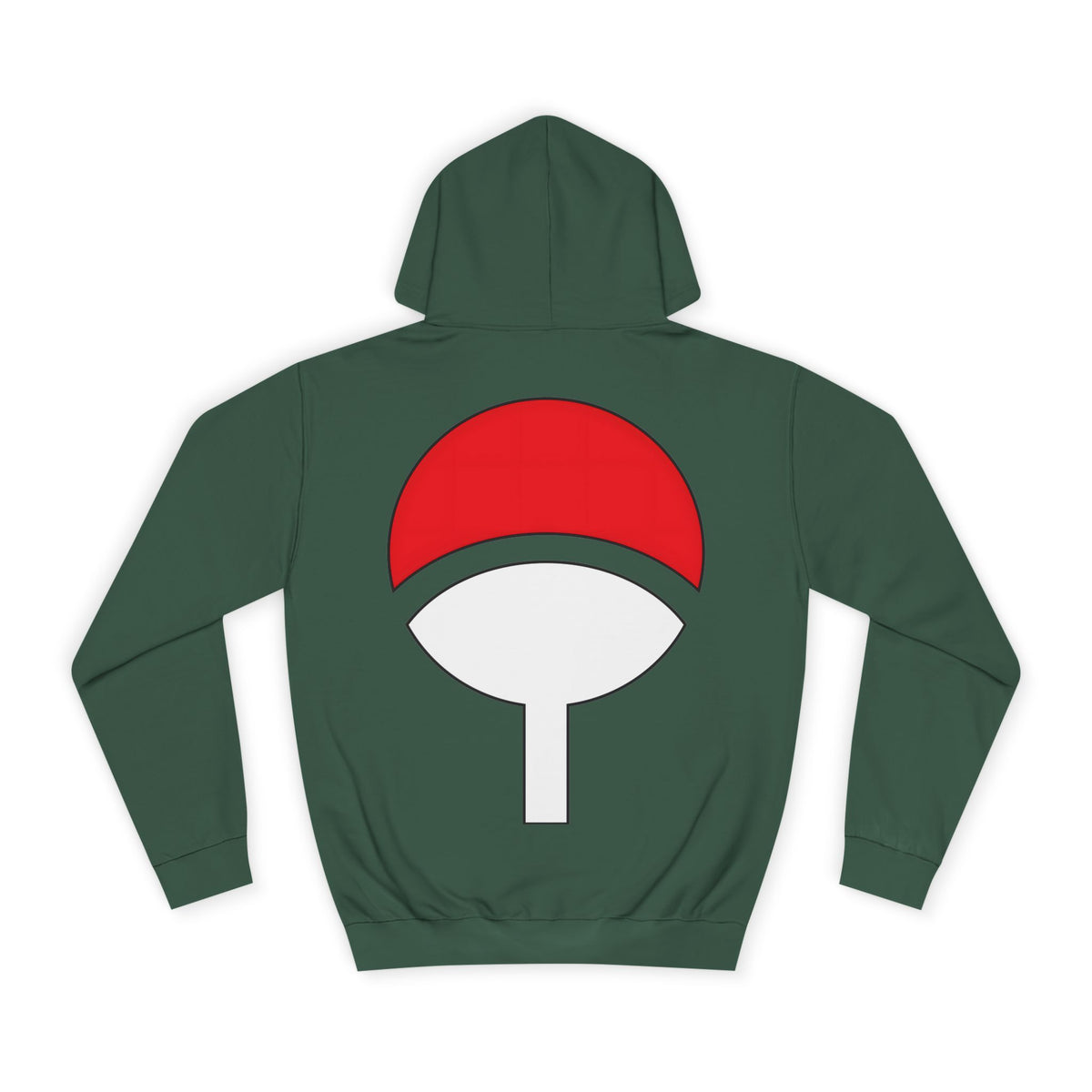 Anime Hoodie "Uchiha Clan Crest" Backprint PlusVibe (Έως 5XL)
