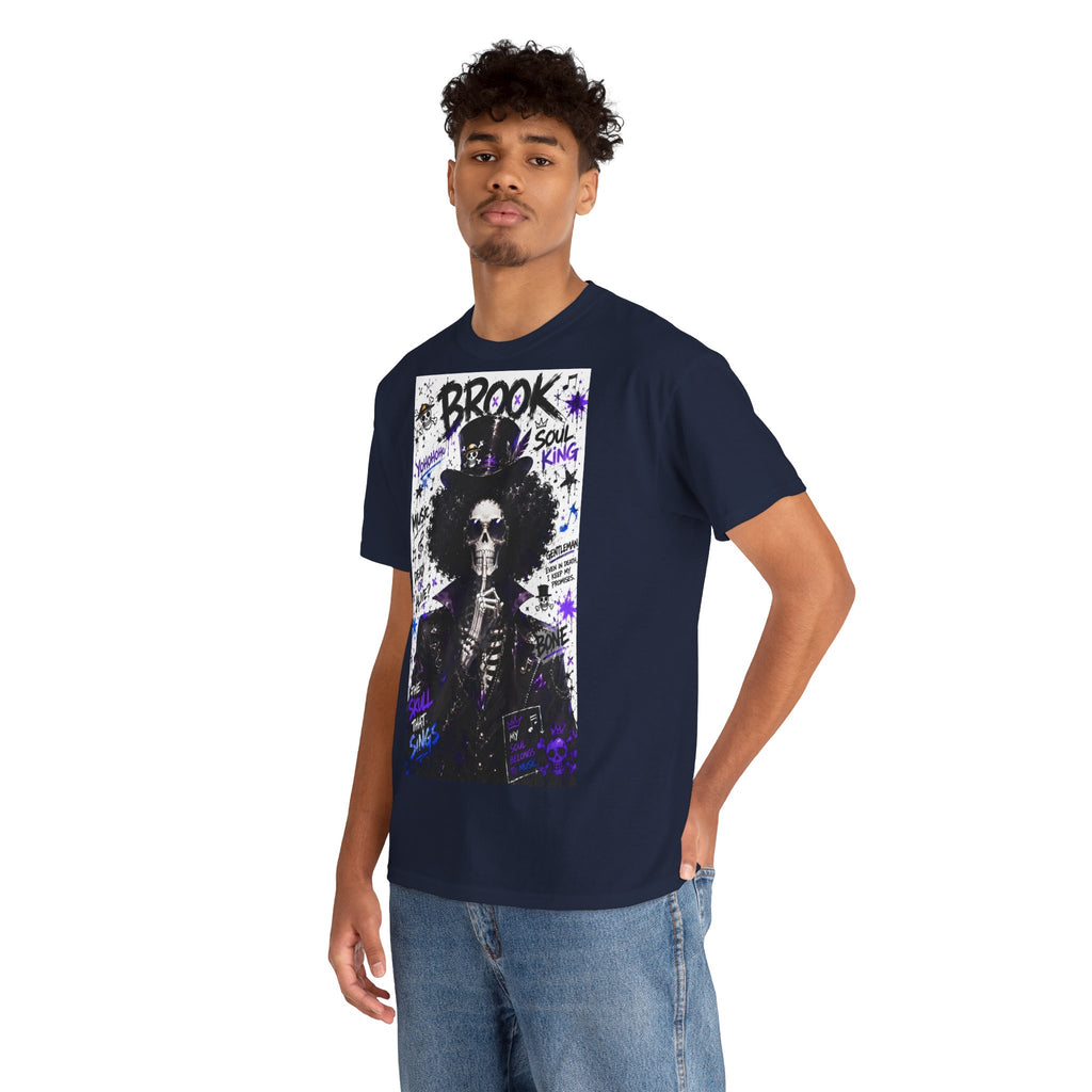 Anime T-Shirt "Soul King Brook Streetwear" PlusVibe (Έως 5XL)