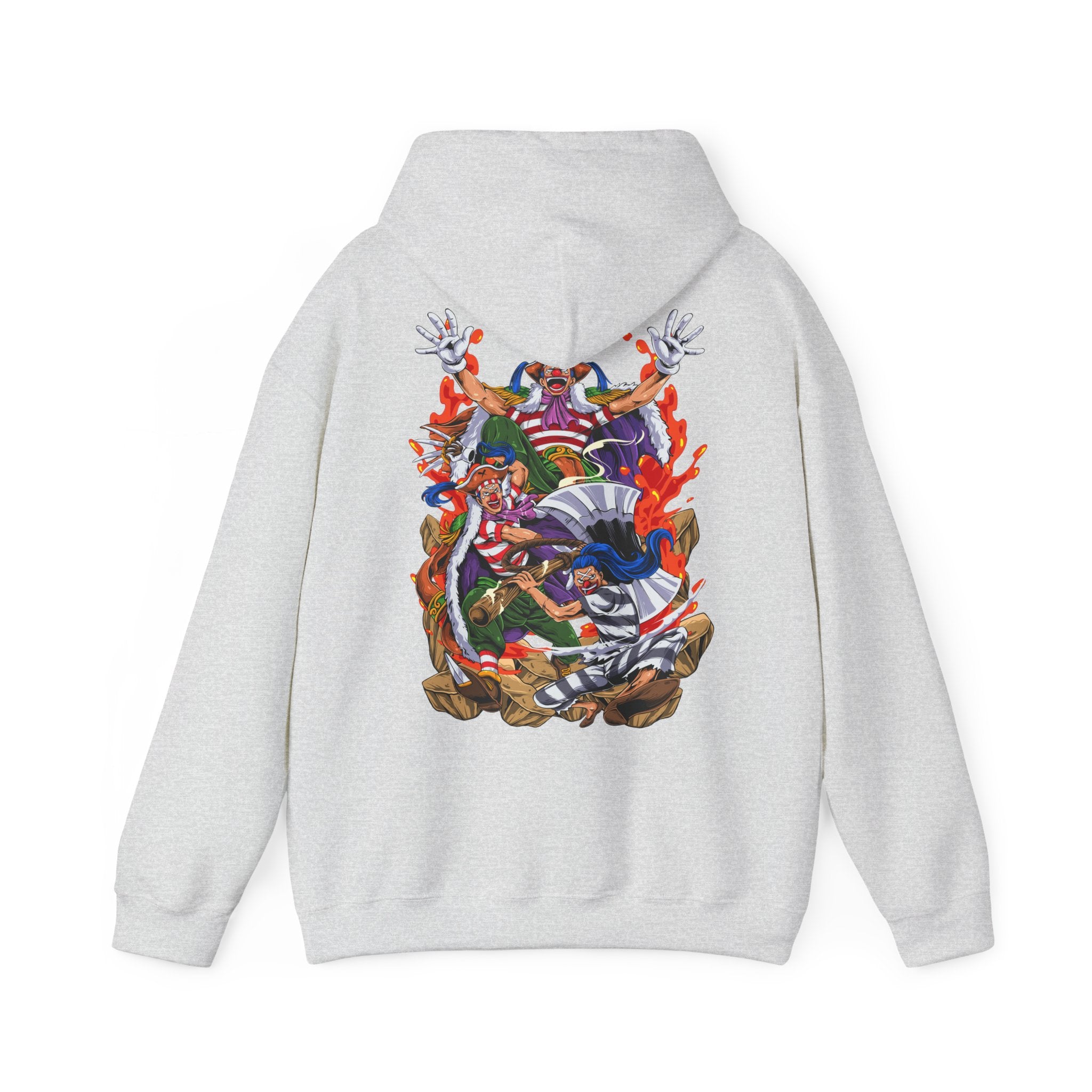 Oversized Anime Φούτερ "Buggy The Yonko" PlusVibe (Έως 5XL)
