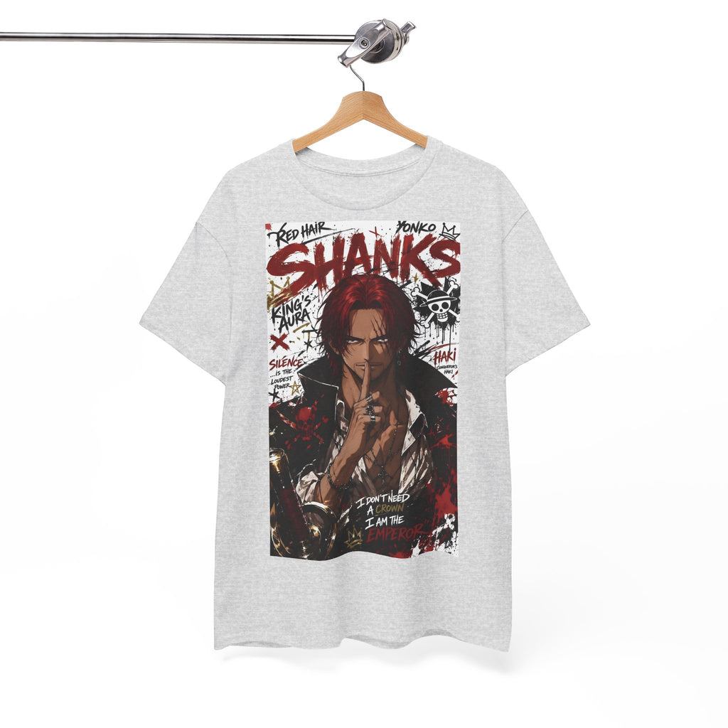 Anime T-Shirt "Red-Haired Shanks Streetwear" PlusVibe (Έως 5XL)