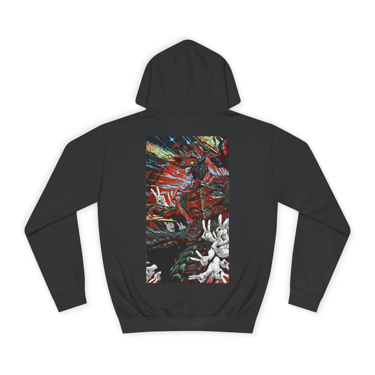 Anime Hoodie "Denji Demon Final Form" PlusVibe (Έως 5XL)