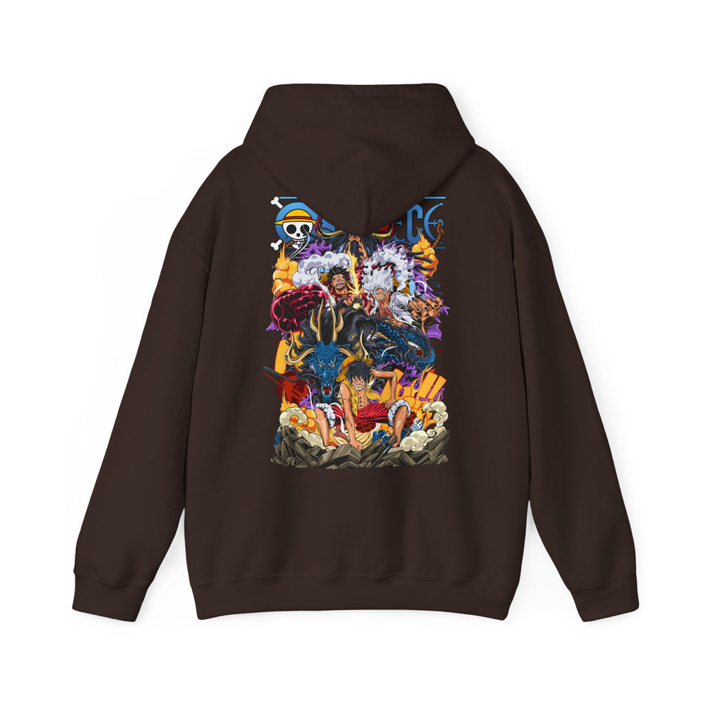 Oversized Φούτερ Luffy Gears Evolution – Unisex Comfort Fit