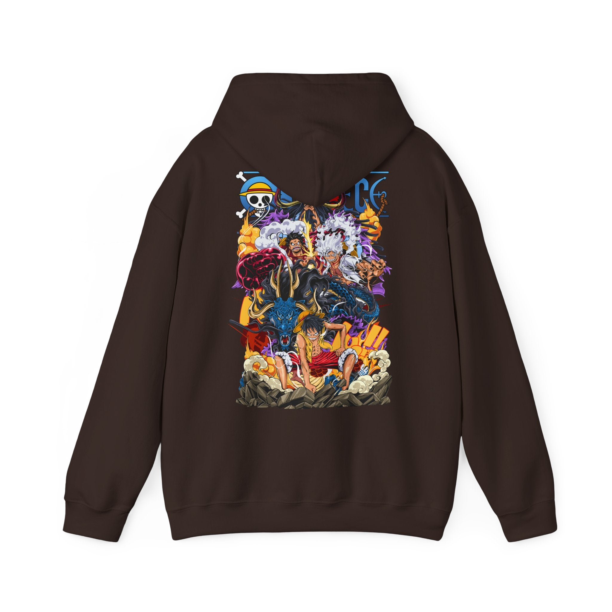 Oversized Φούτερ Luffy Gears Evolution – Unisex Comfort Fit