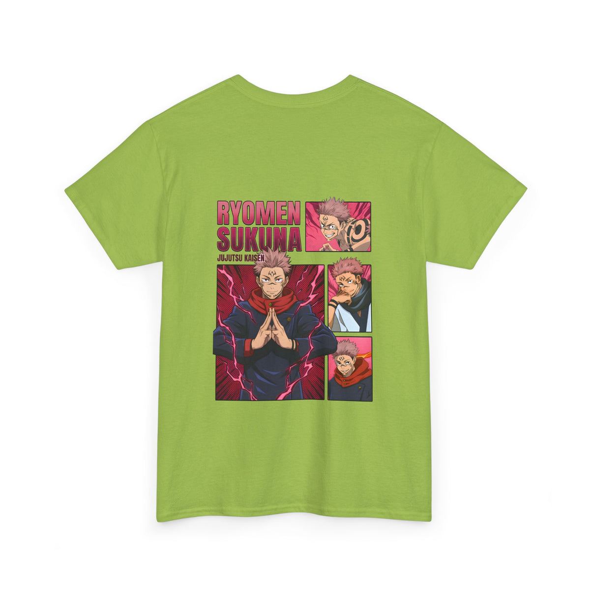 Anime T-Shirt "Sukuna King of Curses" PlusVibe (Έως 5XL)