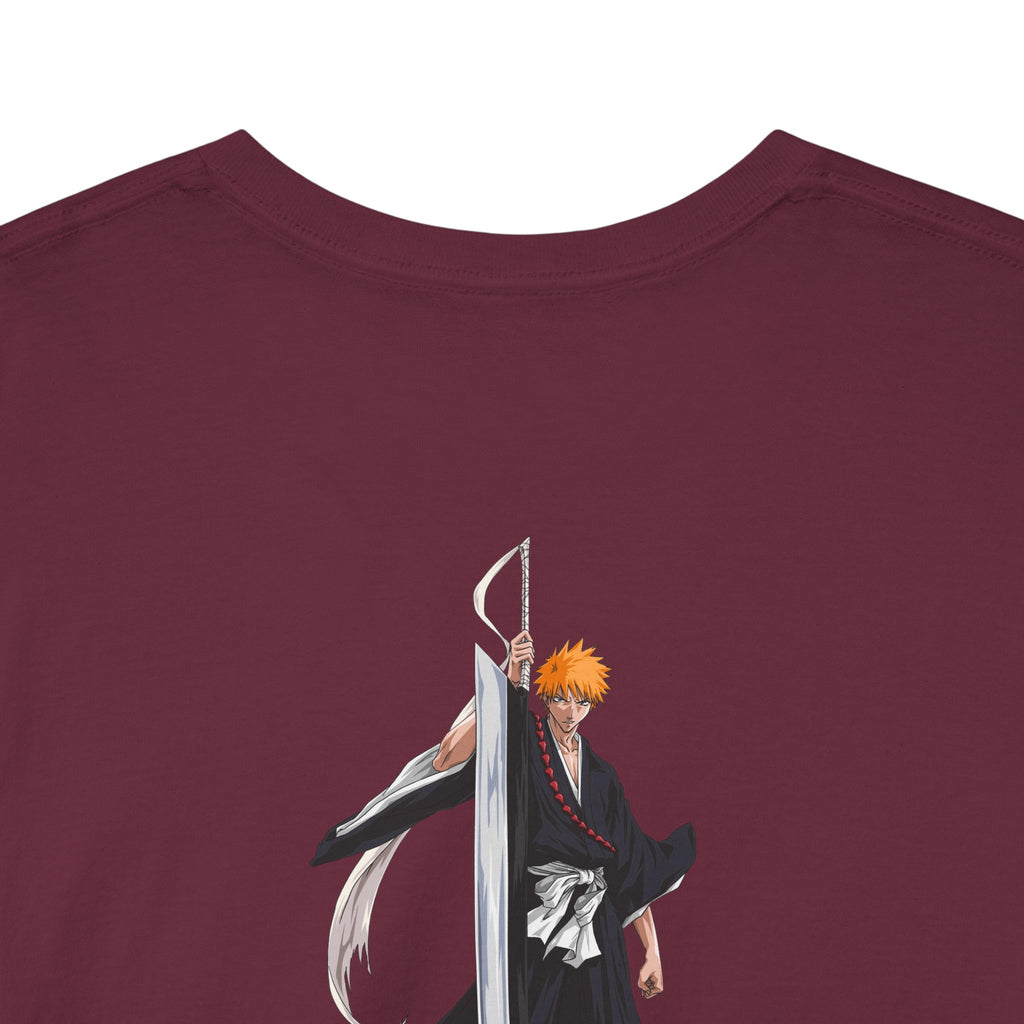 Anime T-Shirt Bleach "Ichigo Kurosaki" Back Graphic PlusVibe (Έως 5XL)