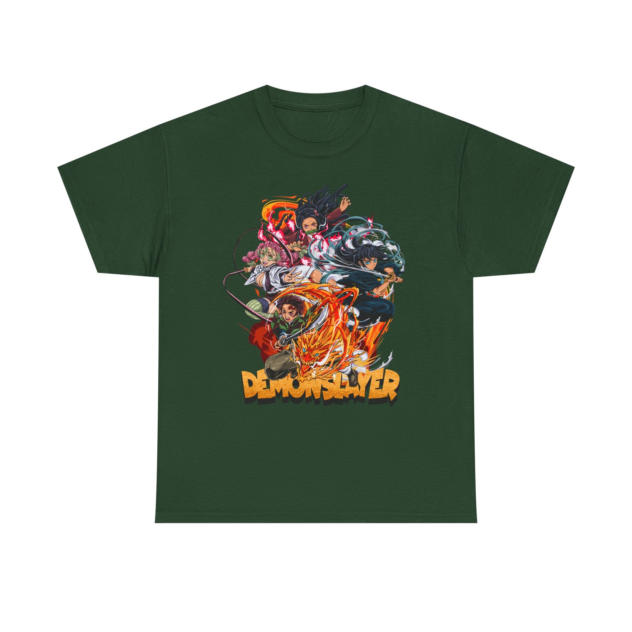 Anime T-Shirt "Demon Slayer Collage" PlusVibe (Έως 5XL)