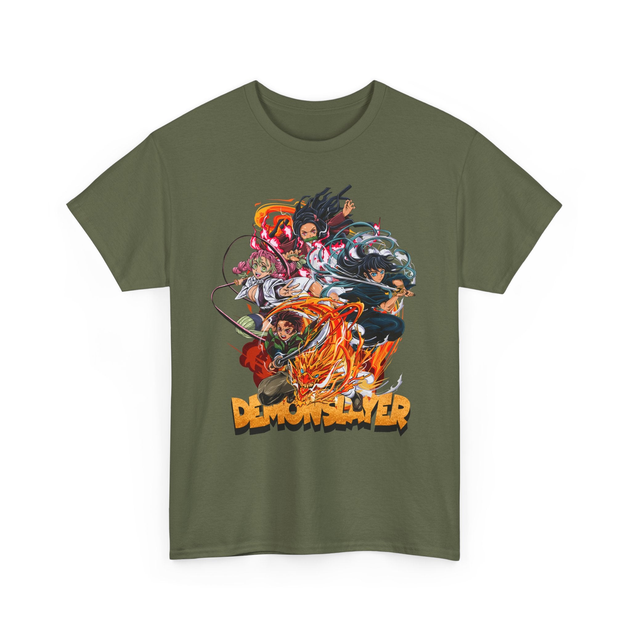 Anime T-Shirt "Demon Slayer Collage" PlusVibe (Έως 5XL)